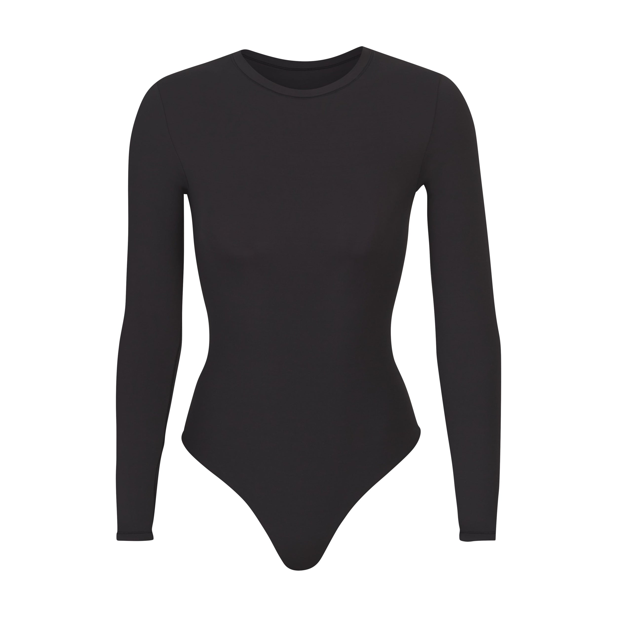 FITS EVERYBODY LONG SLEEVE CREW NECK BODYSUIT | ONYX - Image 5