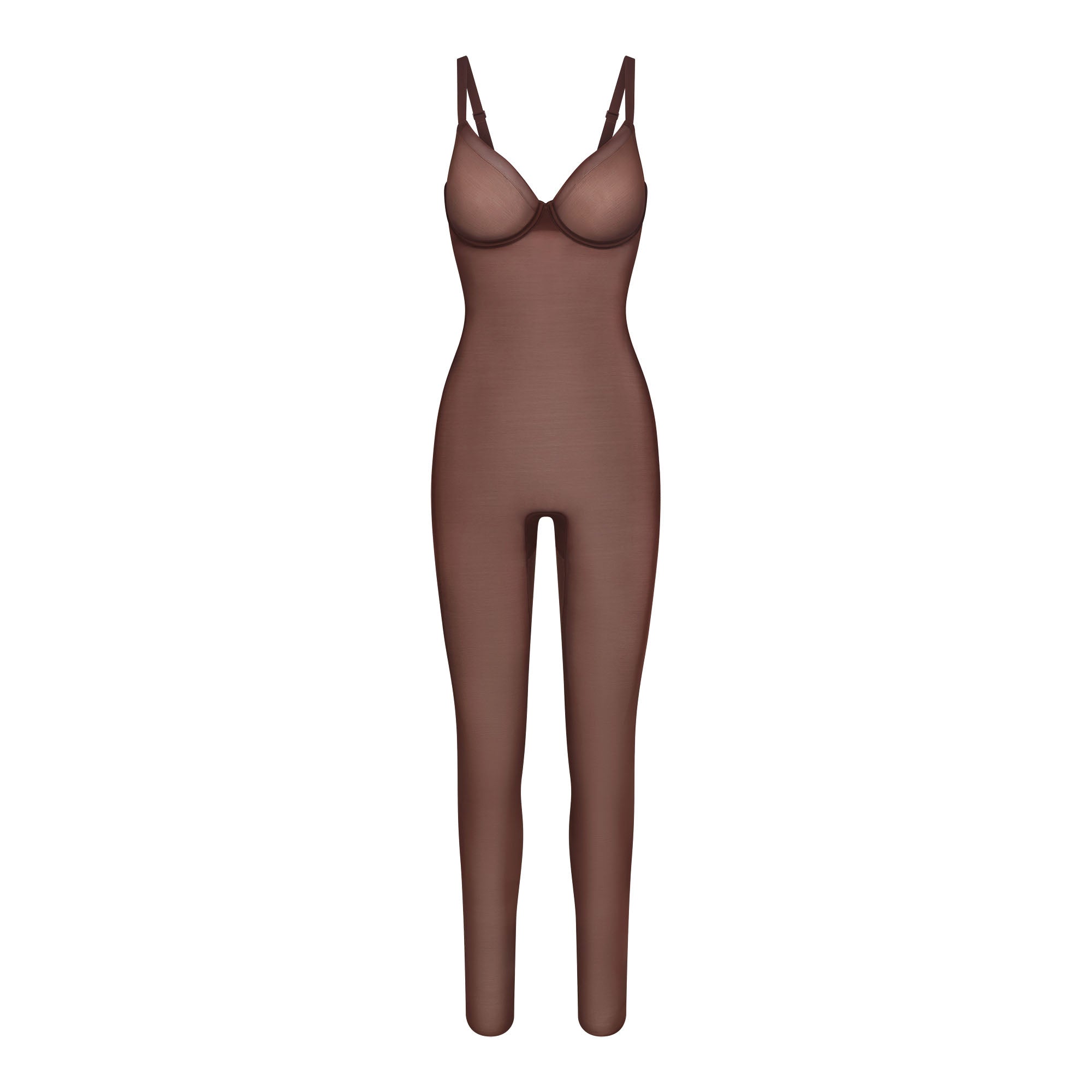SIMPLY BARE UNDERWIRE CATSUIT | COCOA - Image 8