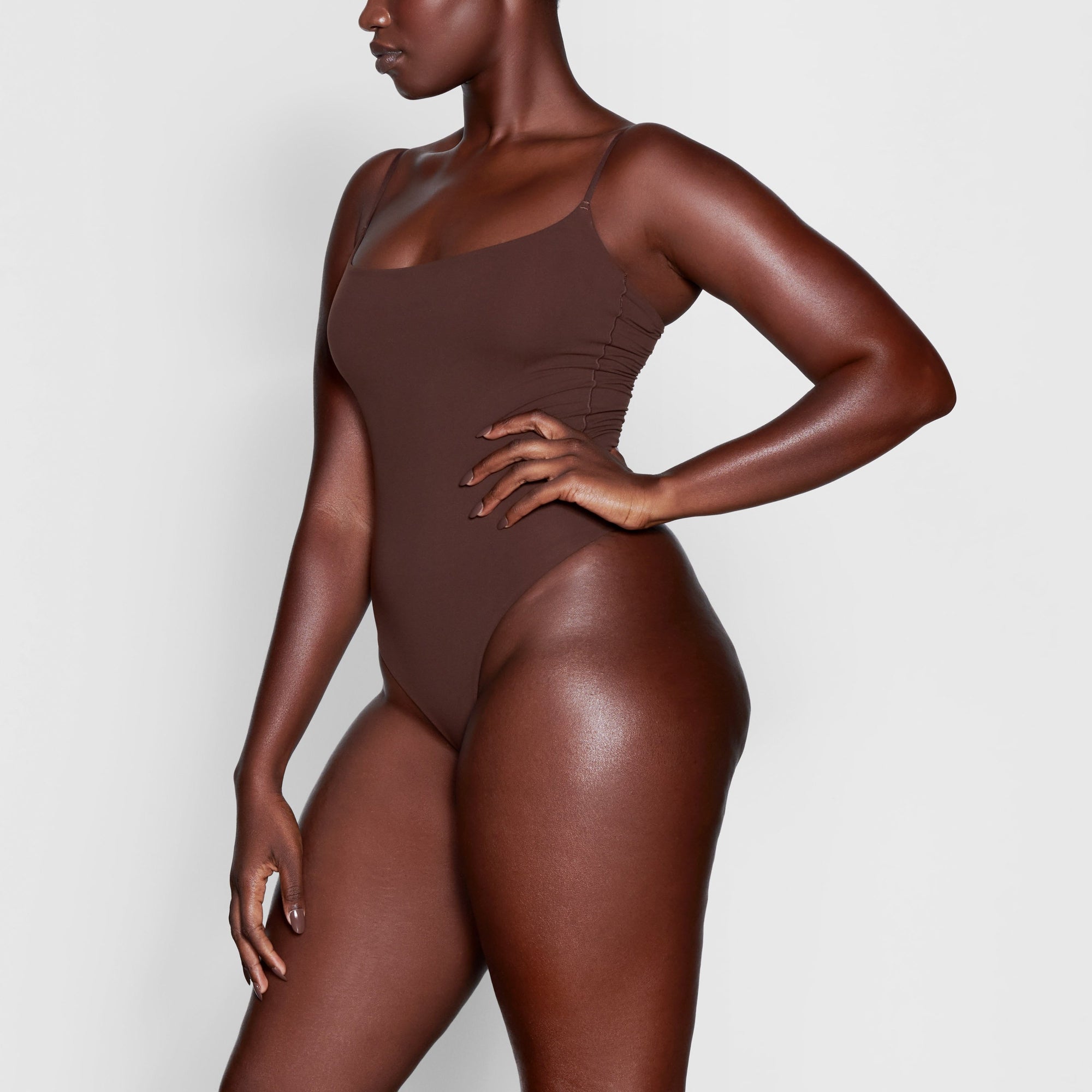FITS EVERYBODY CAMI BODYSUIT | COCOA - Image 2