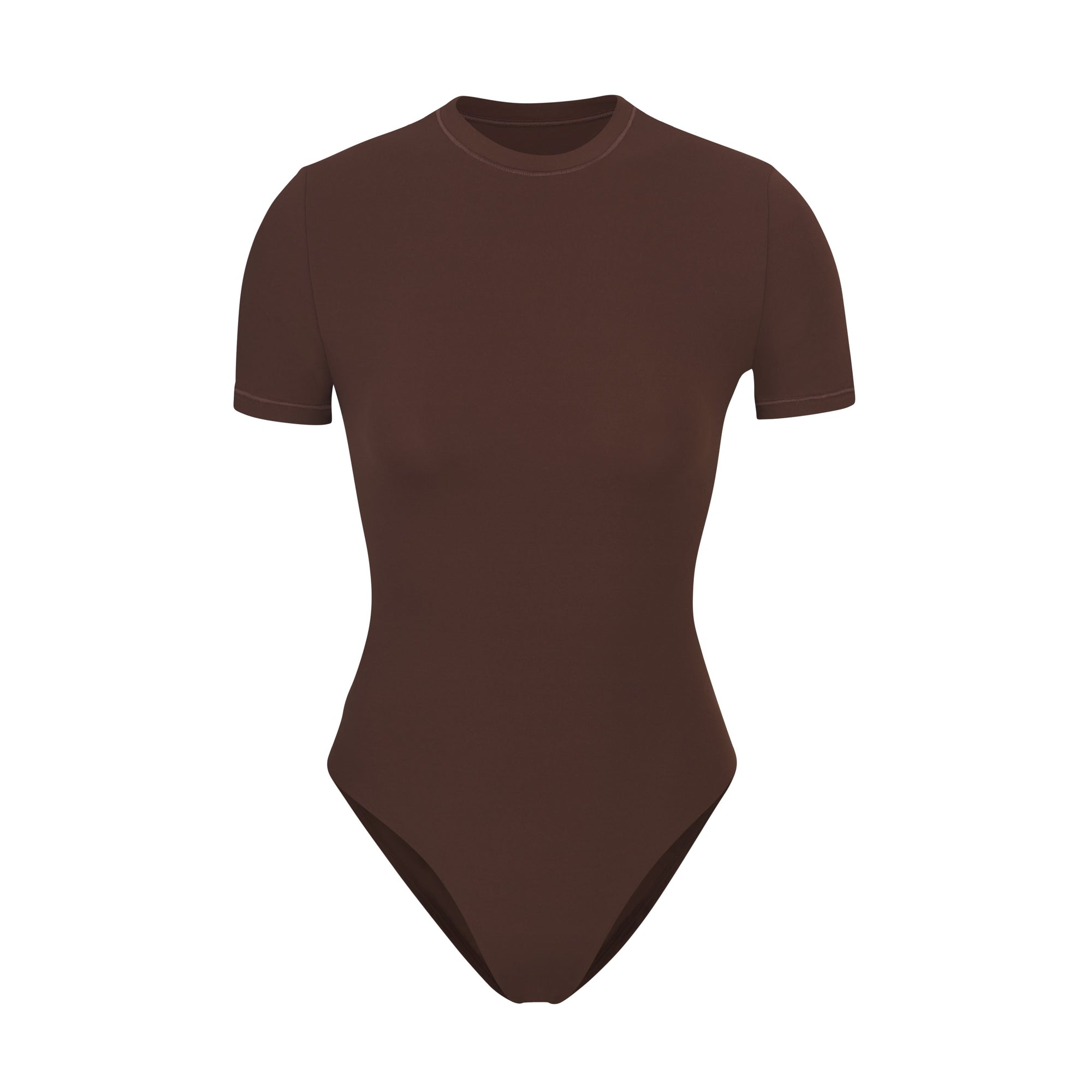 FITS EVERYBODY T-SHIRT BODYSUIT | COCOA - Image 5