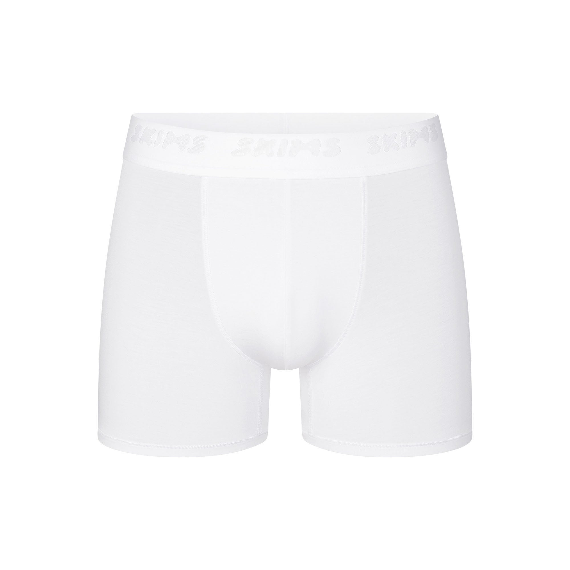 SKIMS STRETCH MENS 3" BOXER BRIEF | CHALK - Image 5
