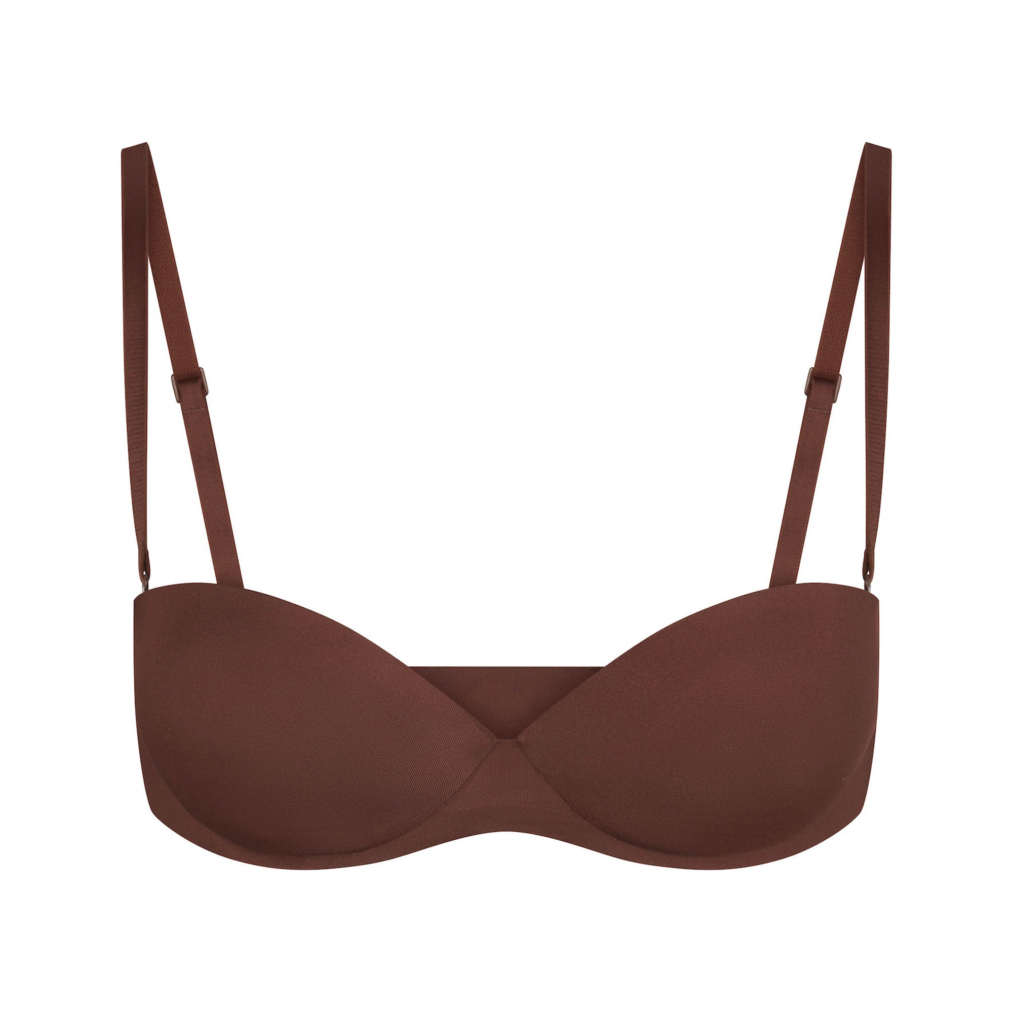 SKIMS ULTIMATE STRAPLESS PUSH-UP BRA | COCOA - Image 7