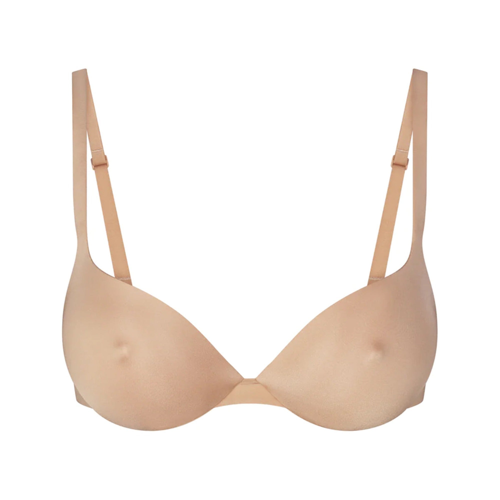SKIMS ULTIMATE NIPPLE PUSH-UP BRA | CLAY - Image 9