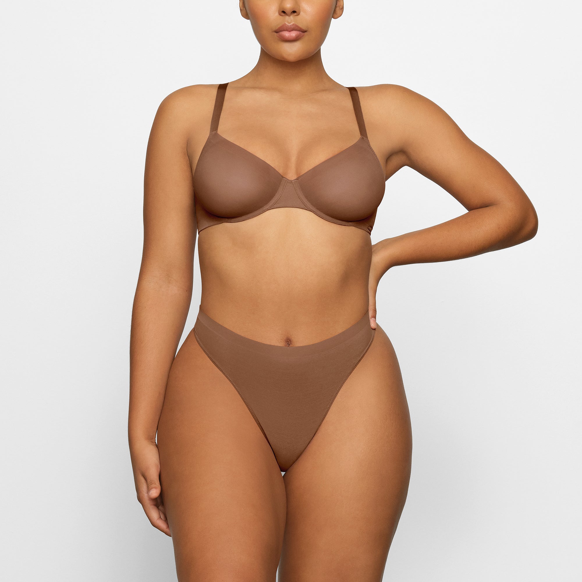 NO SHOW UNLINED DEMI BRA | JASPER