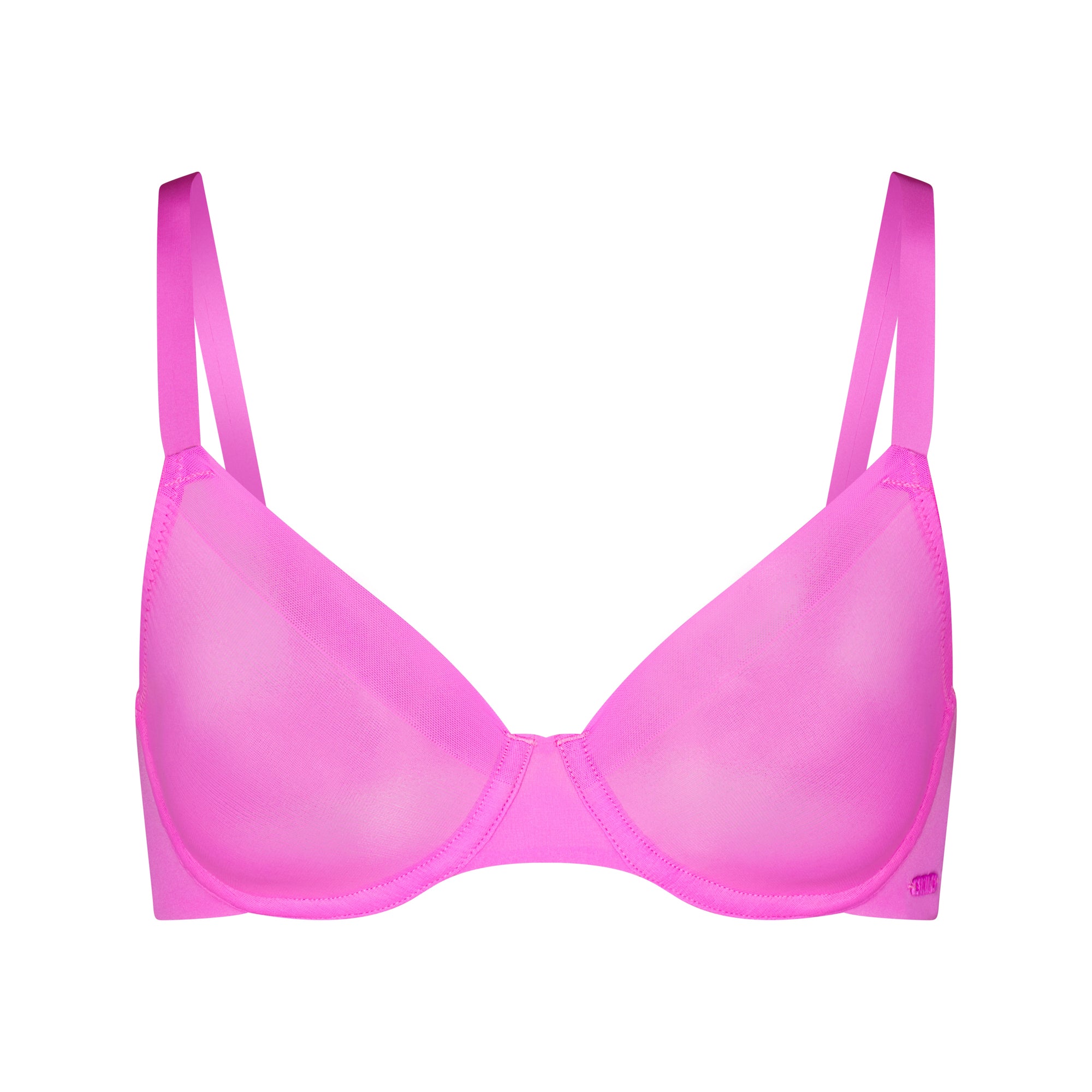 NO SHOW UNLINED DEMI BRA | PINK - Image 5