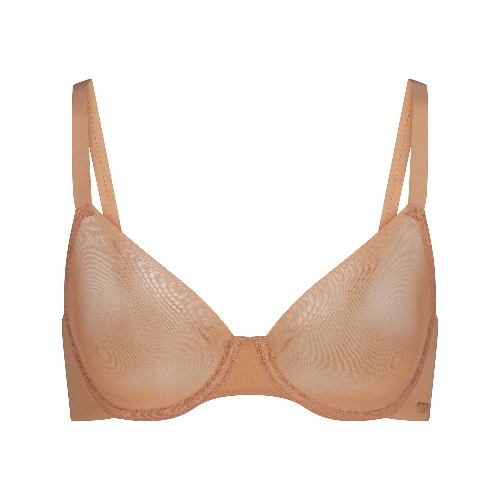 NO SHOW UNLINED DEMI BRA | OCHRE - Image 6