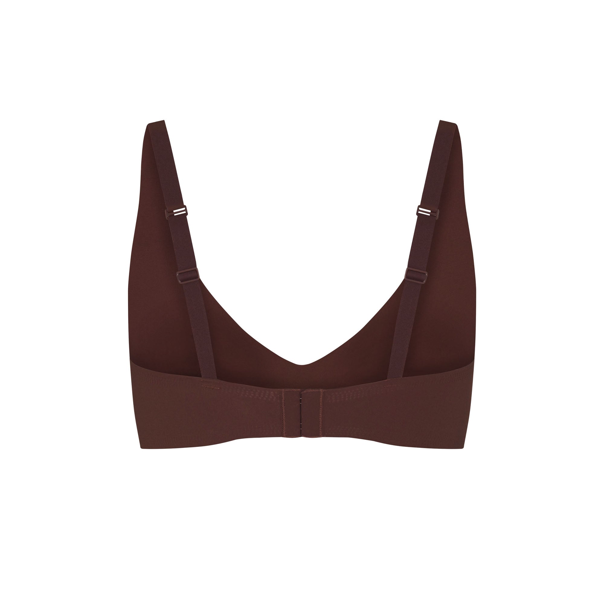 NAKED PLUNGE BRALETTE | COCOA - Image 4