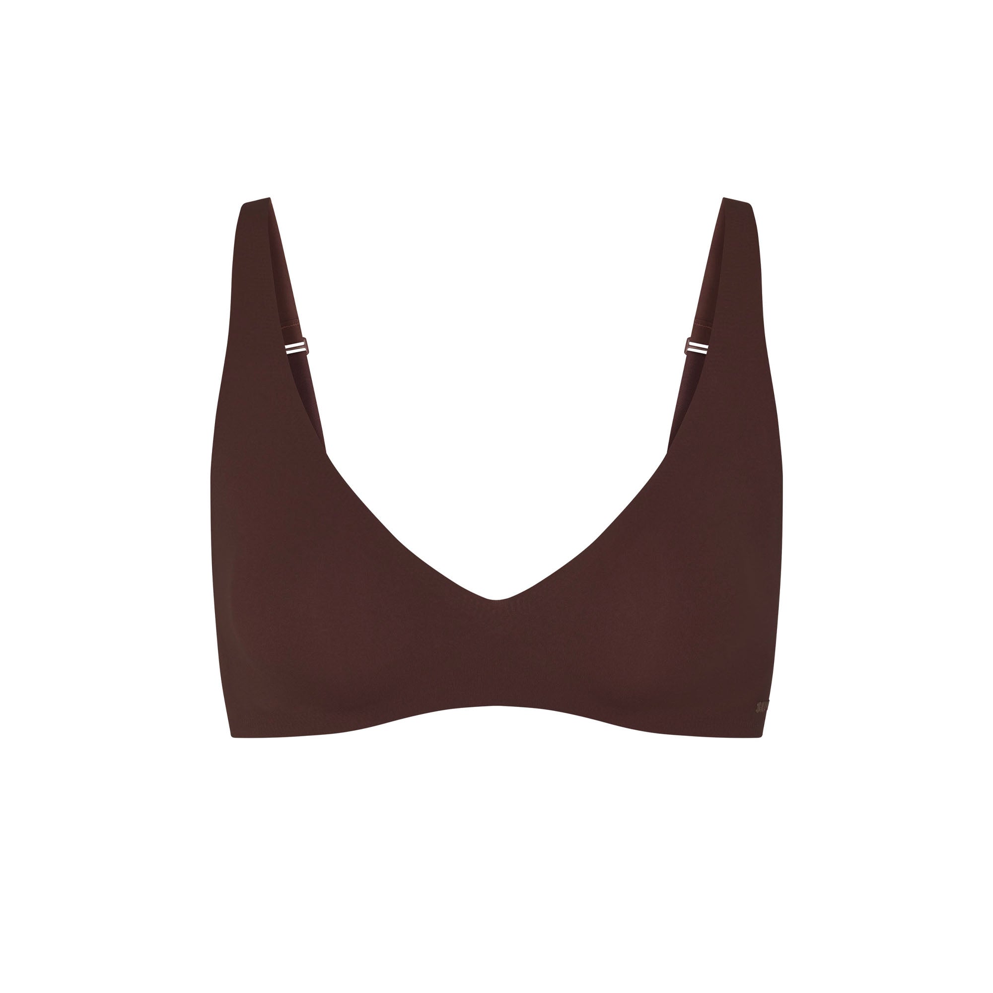 NAKED PLUNGE BRALETTE | COCOA - Image 6