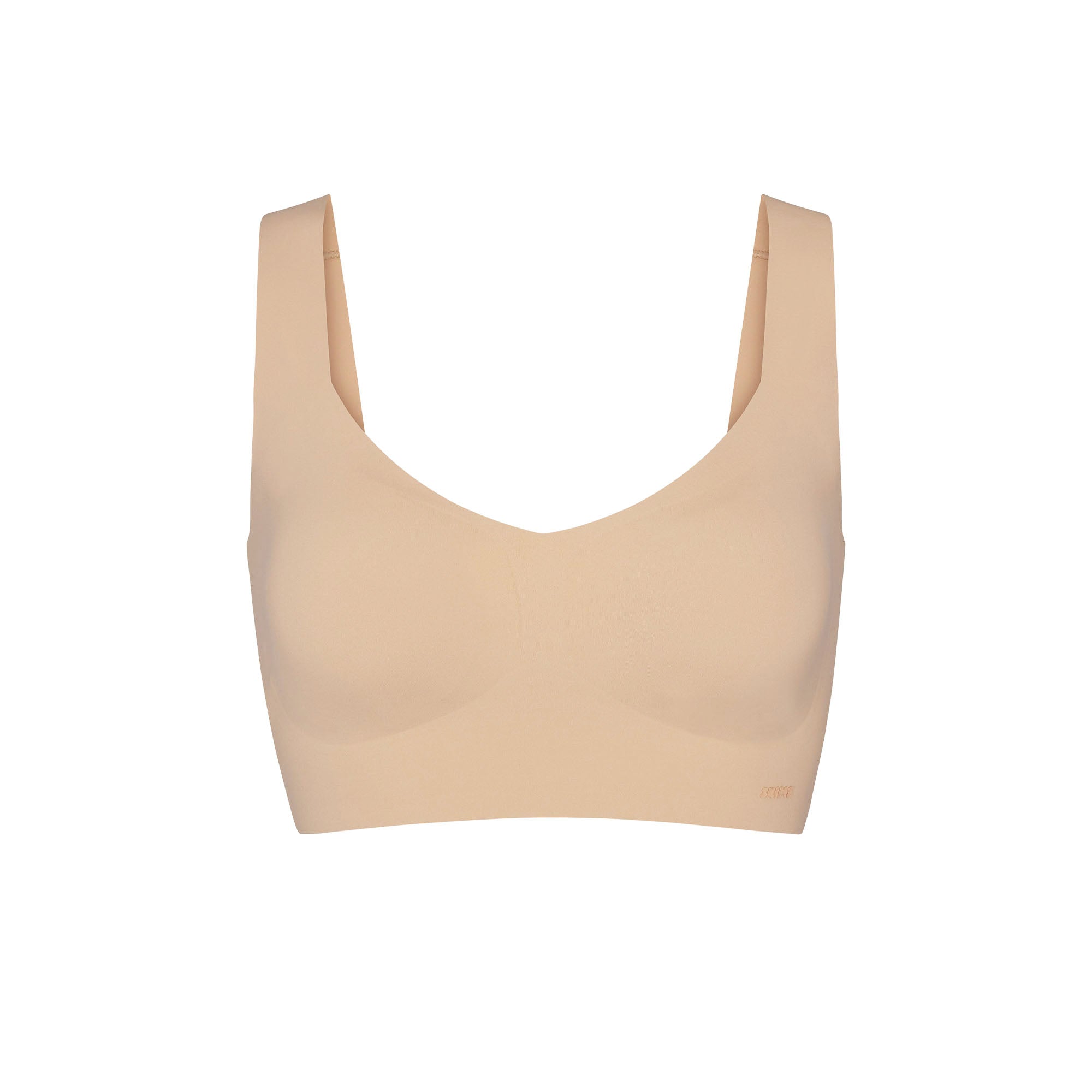 NAKED PLUNGE LONGLINE BRALETTE | CLAY - Image 5