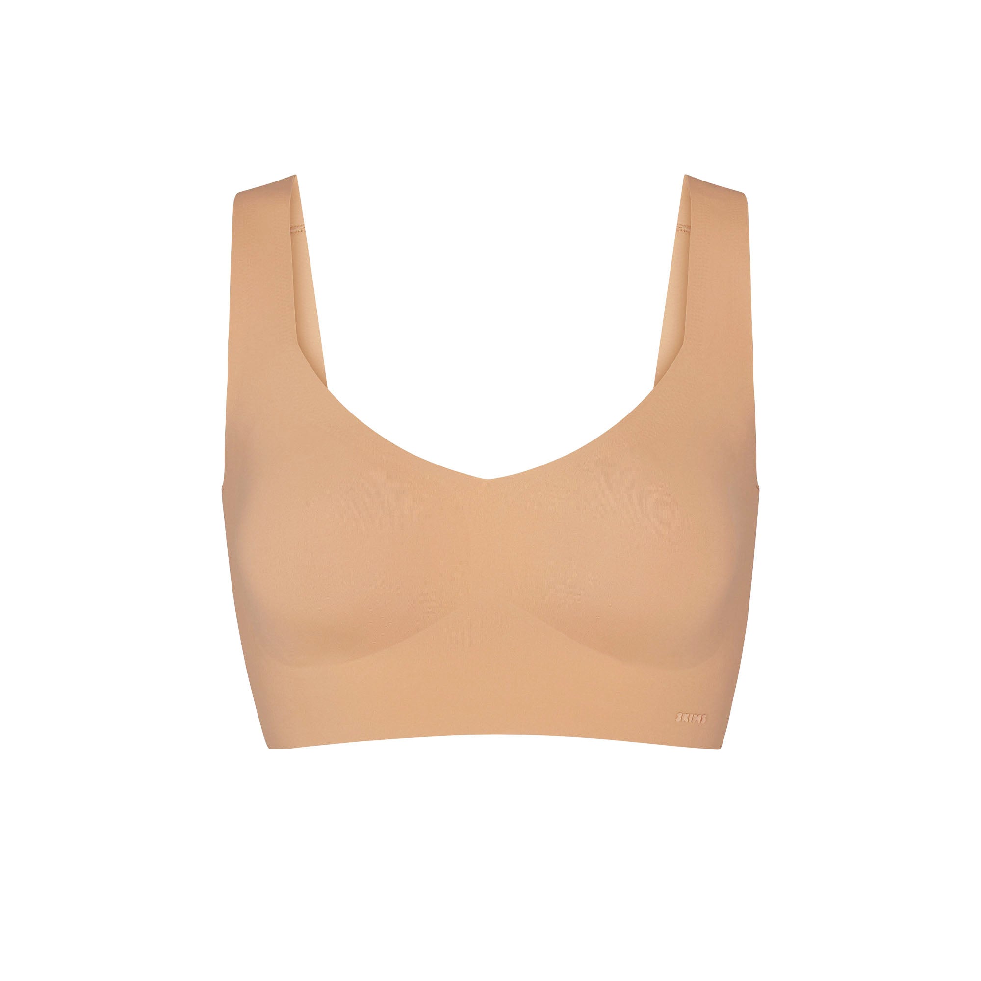 NAKED PLUNGE LONGLINE BRALETTE | OCHRE - Image 6