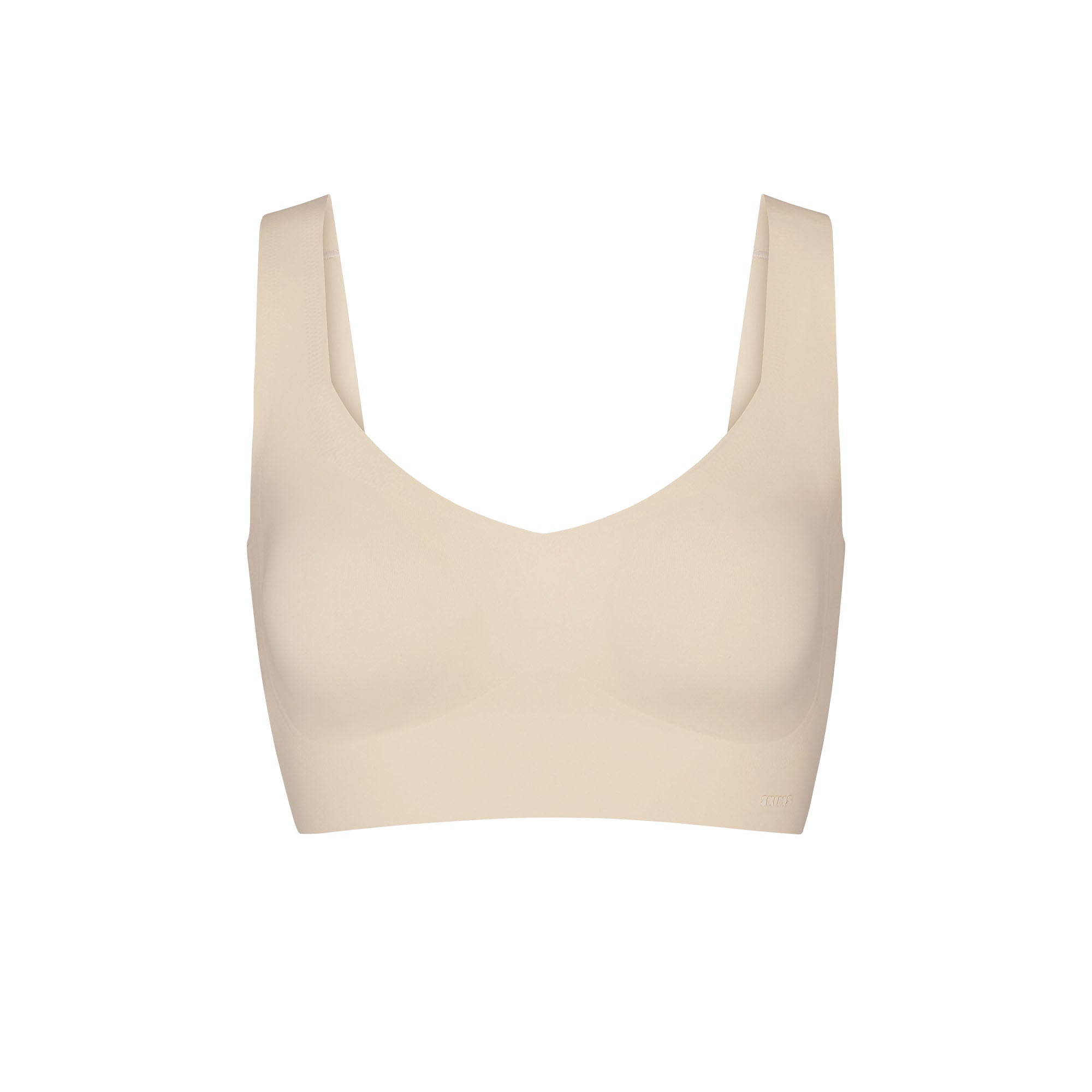 NAKED PLUNGE LONGLINE BRALETTE | SAND - Image 6