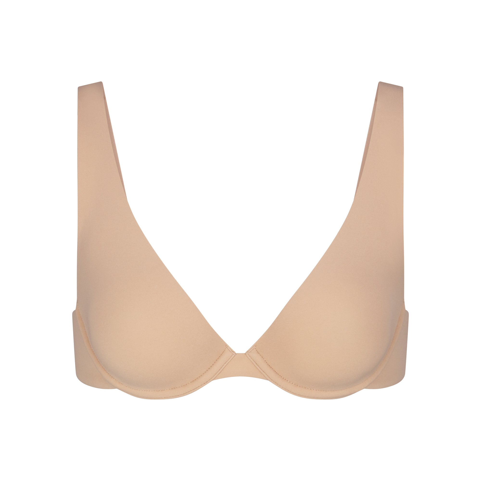 FITS EVERYBODY UNLINED APEX PLUNGE BRA | CLAY - Image 5