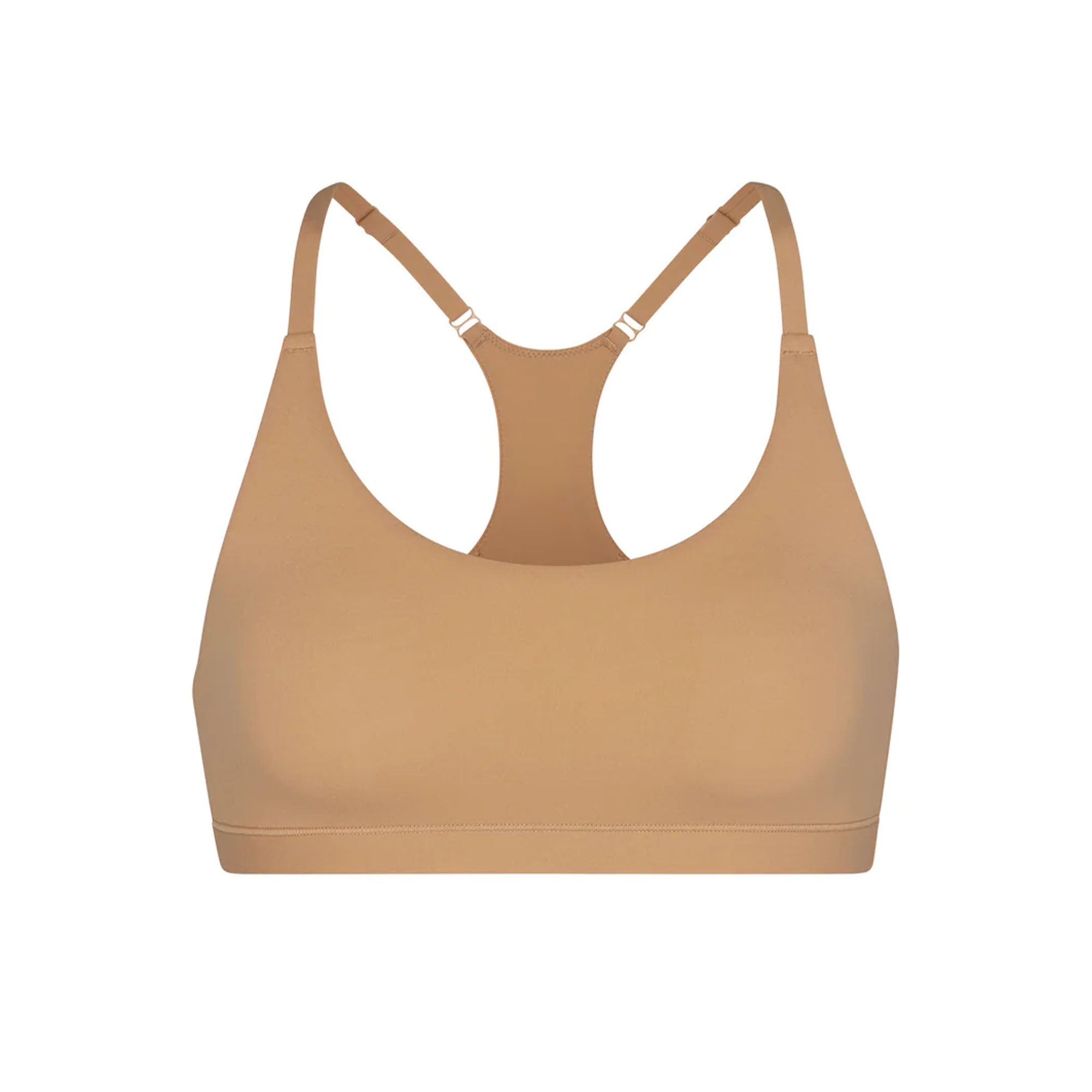 FITS EVERYBODY RACERBACK SCOOP BRALETTE | OCHRE - Image 5