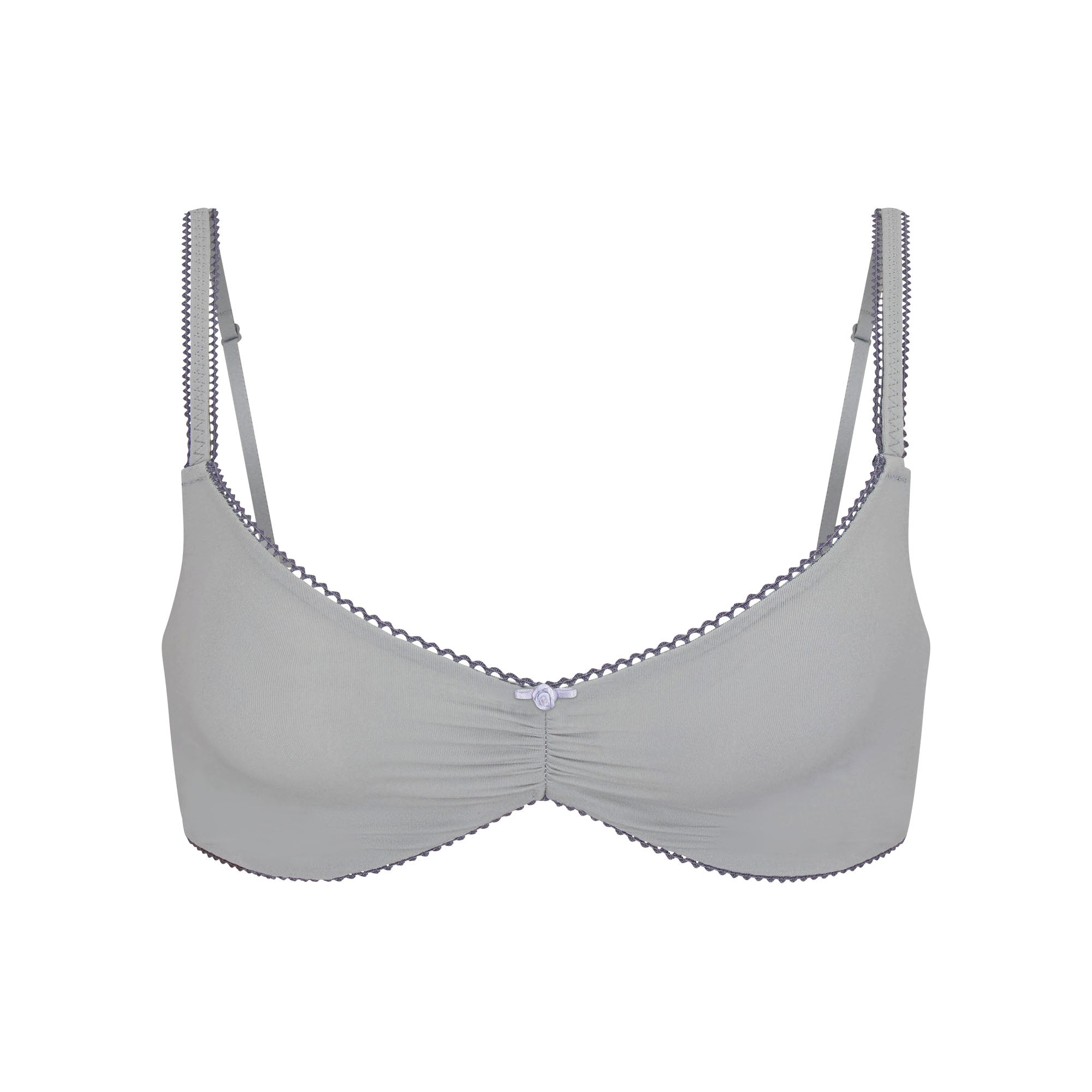 FITS EVERYBODY PICOT SKIMPY SCOOP BRALETTE | PACIFIC - Image 5