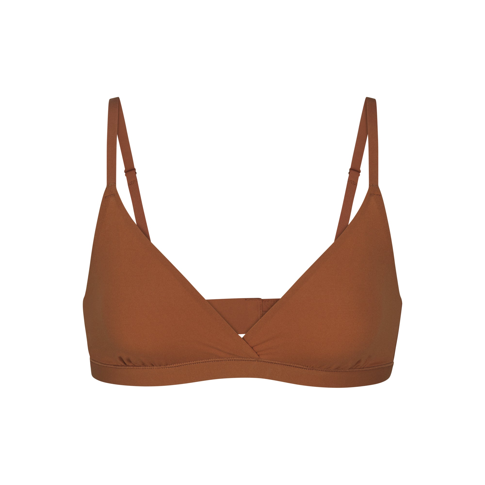 FITS EVERYBODY CROSSOVER BRALETTE | BRONZE - Image 5