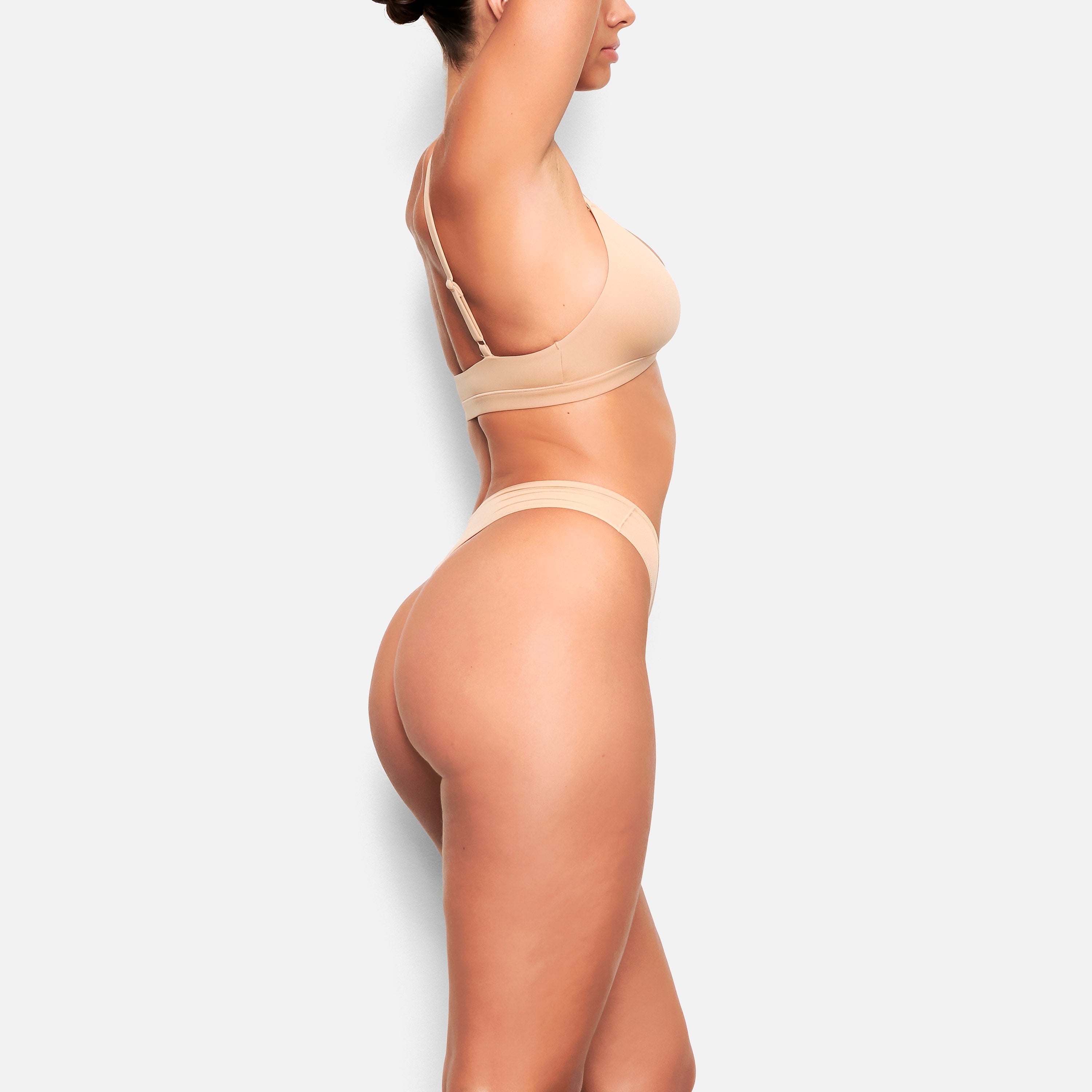 FITS EVERYBODY TRIANGLE BRALETTE | CLAY - Image 2