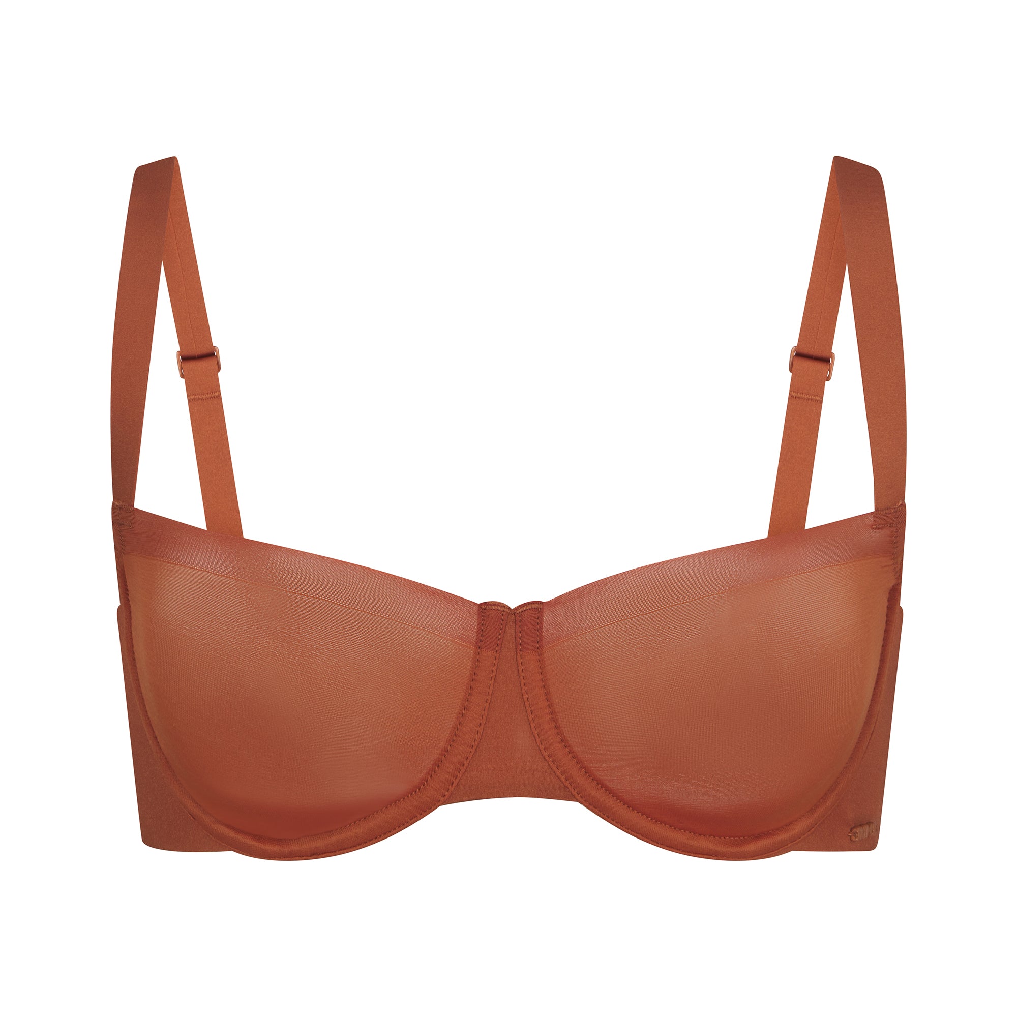 NO SHOW UNLINED BALCONETTE BRA | BRONZE - Image 6