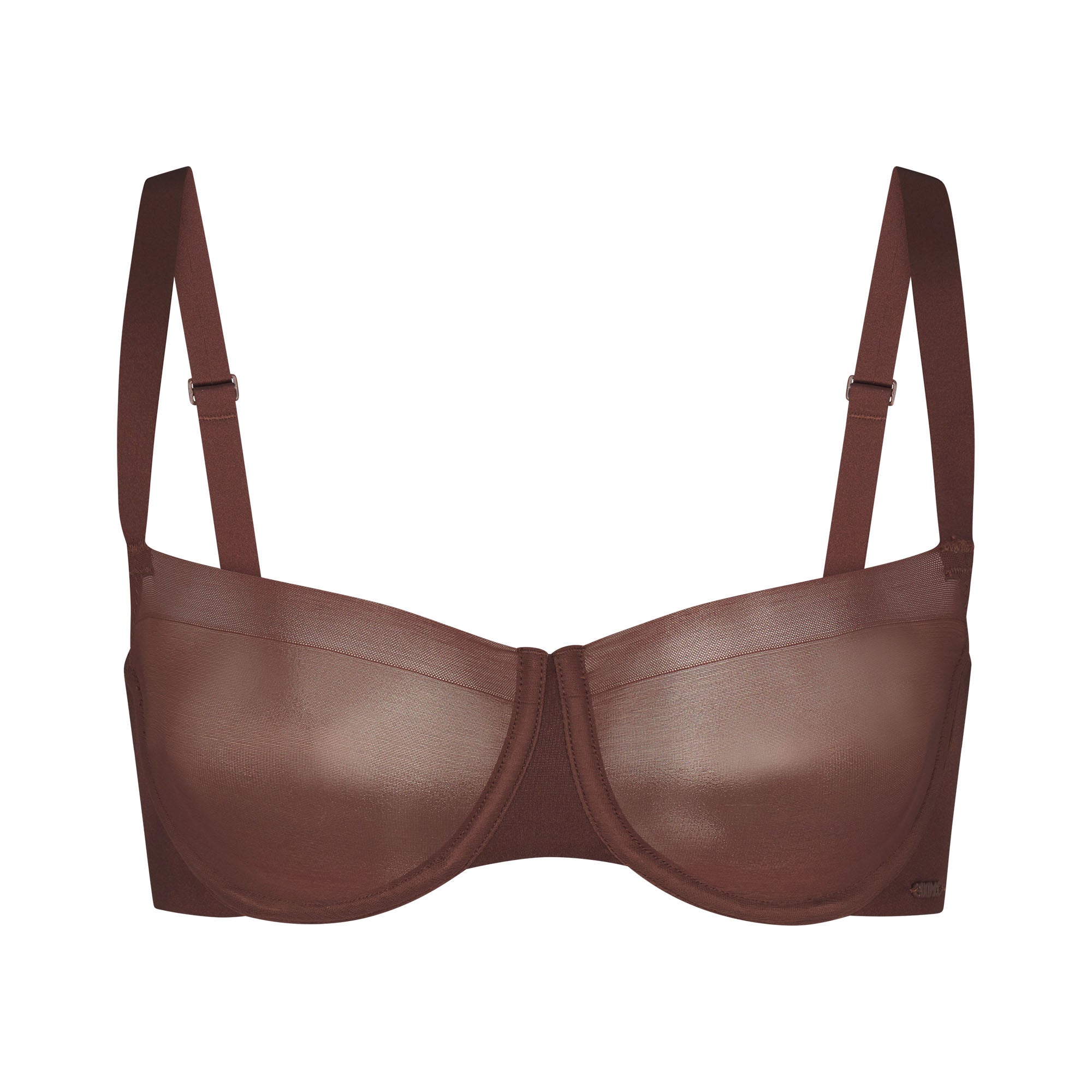 NO SHOW UNLINED BALCONETTE BRA | COCOA - Image 6