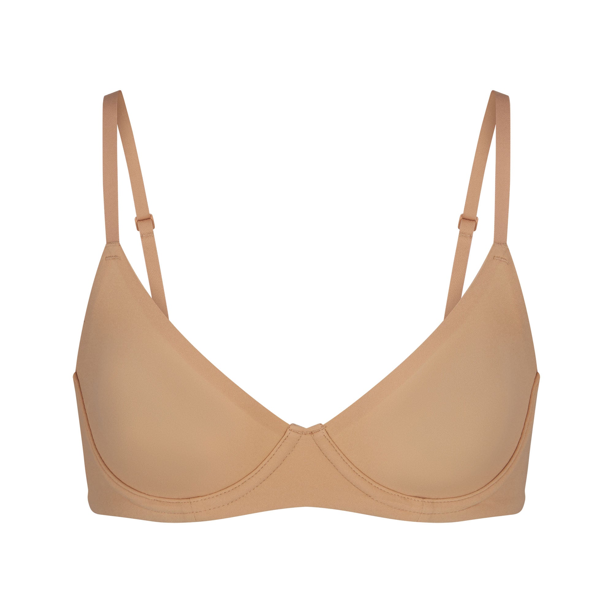 FITS EVERYBODY UNLINED DEMI BRA | OCHRE - Image 5