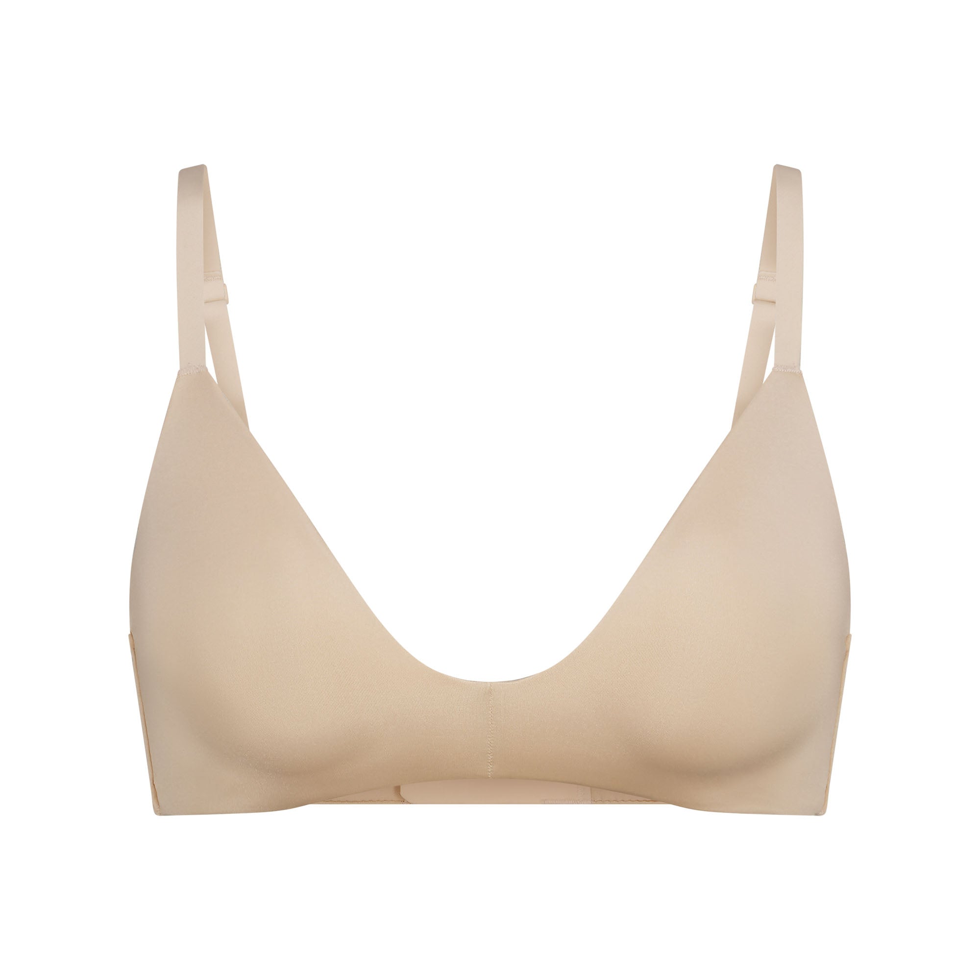WIRELESS FORM T-SHIRT DEMI BRA | SAND - Image 5