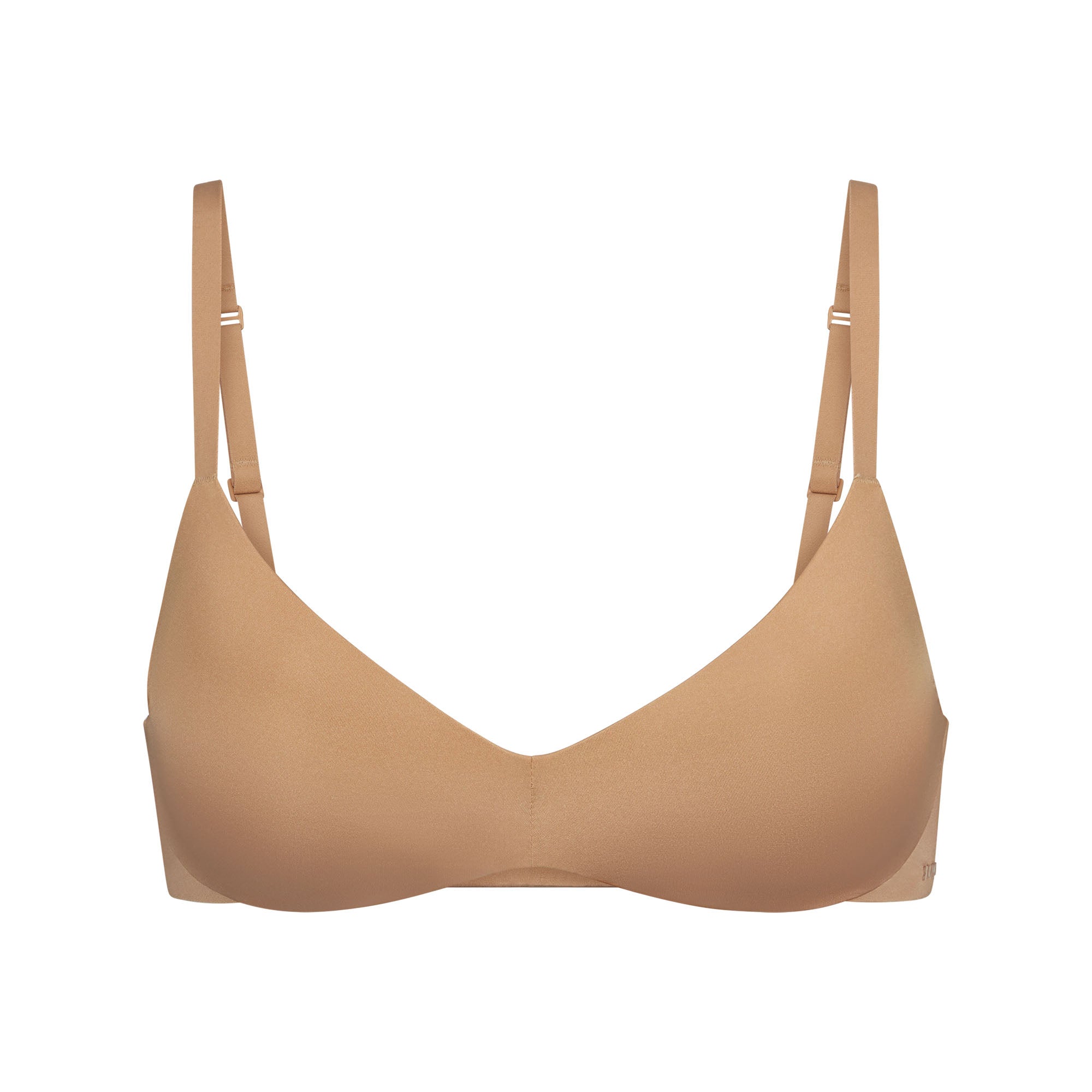 WIRELESS FORM PUSH-UP PLUNGE BRA | OCHRE - Image 5