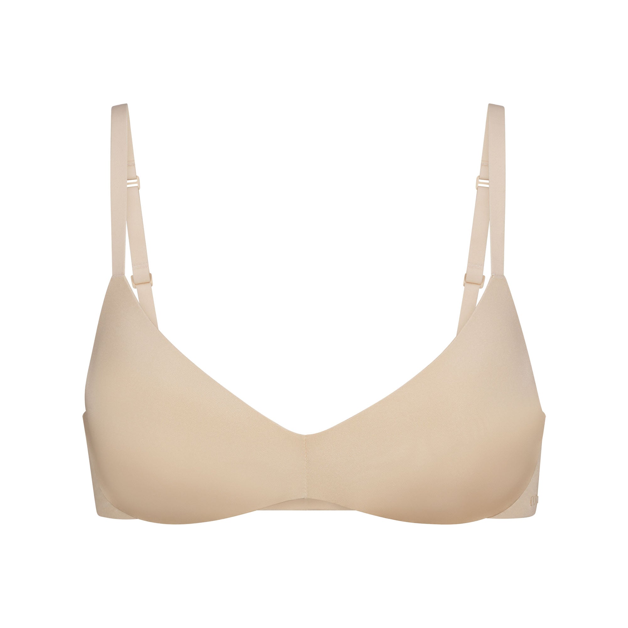 WIRELESS FORM PUSH-UP PLUNGE BRA | SAND - Image 5