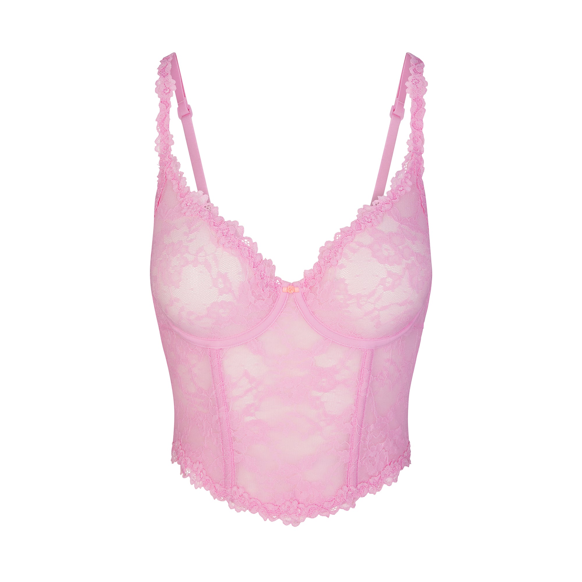 STRETCH LACE CORSET | COTTON CANDY - Image 5