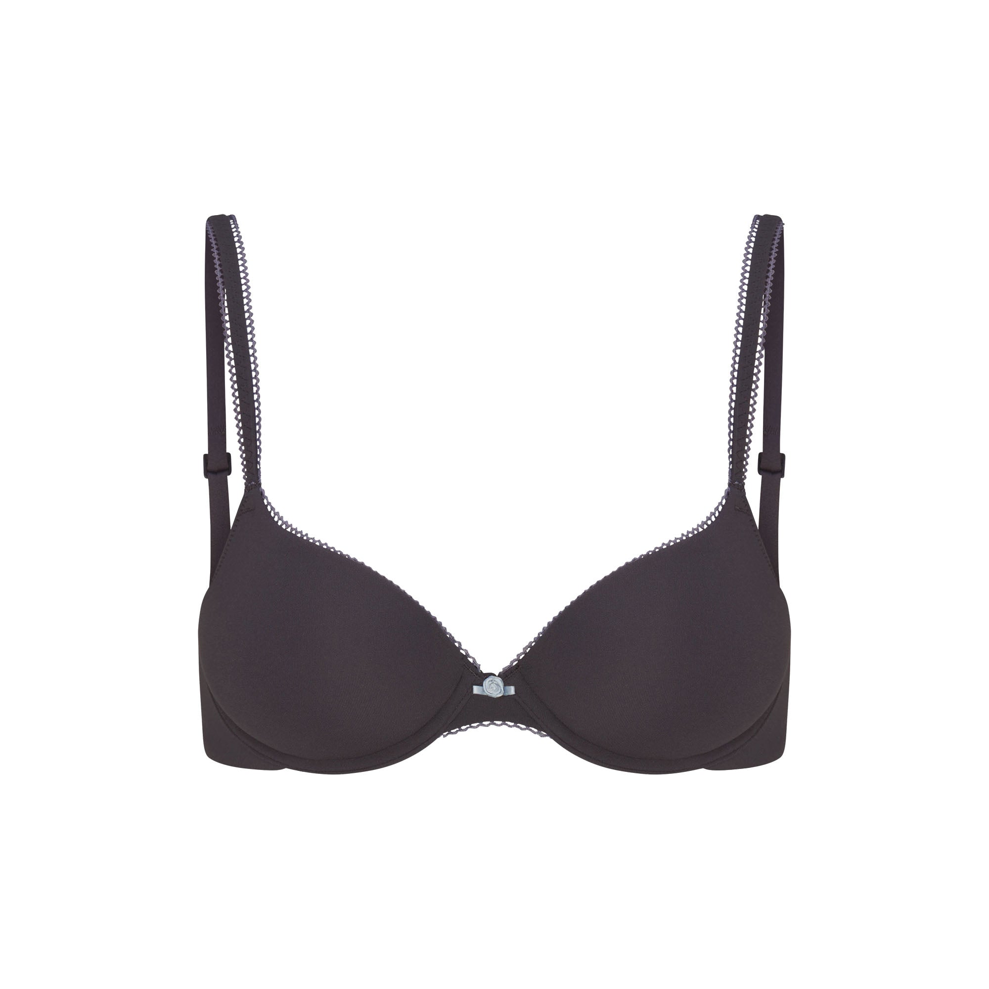 FITS EVERYBODY PICOT PUSH-UP BRA | ASH CONTRAST - Image 5