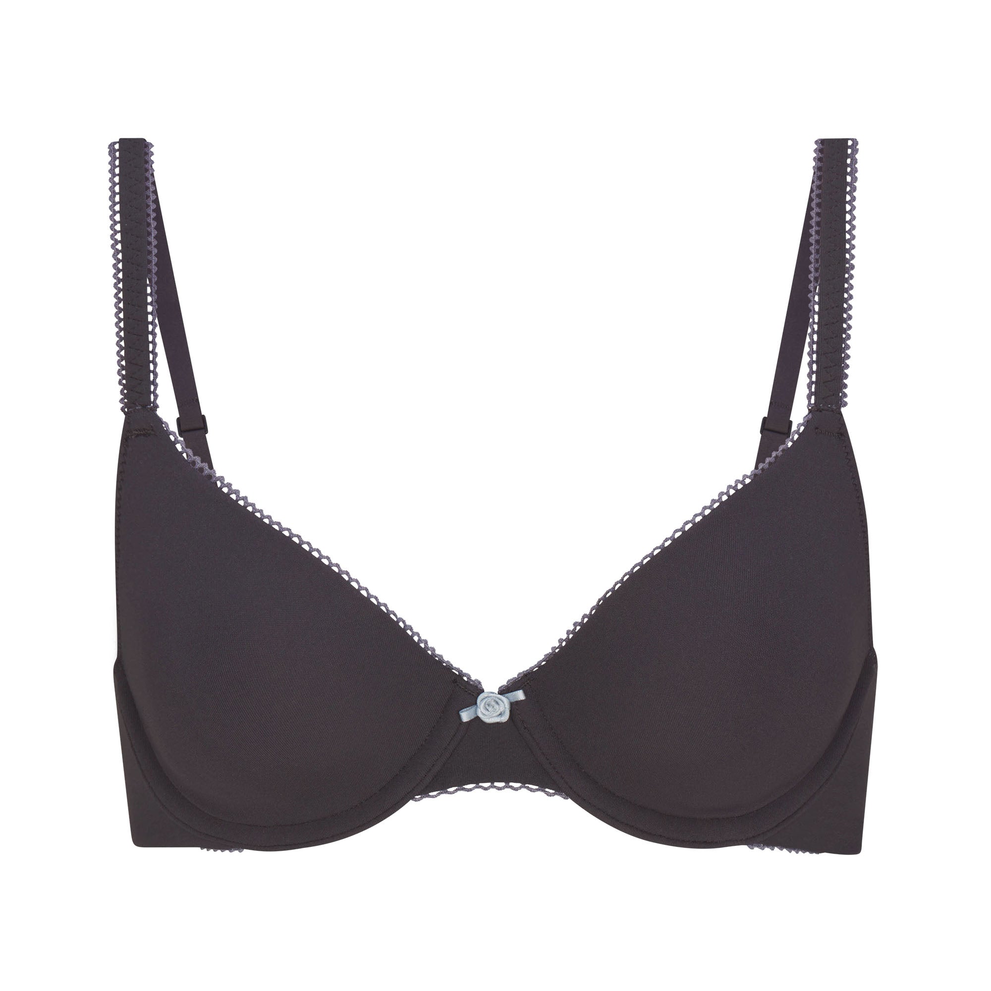 FITS EVERYBODY PICOT T-SHIRT BRA | ASH CONTRAST - Image 5
