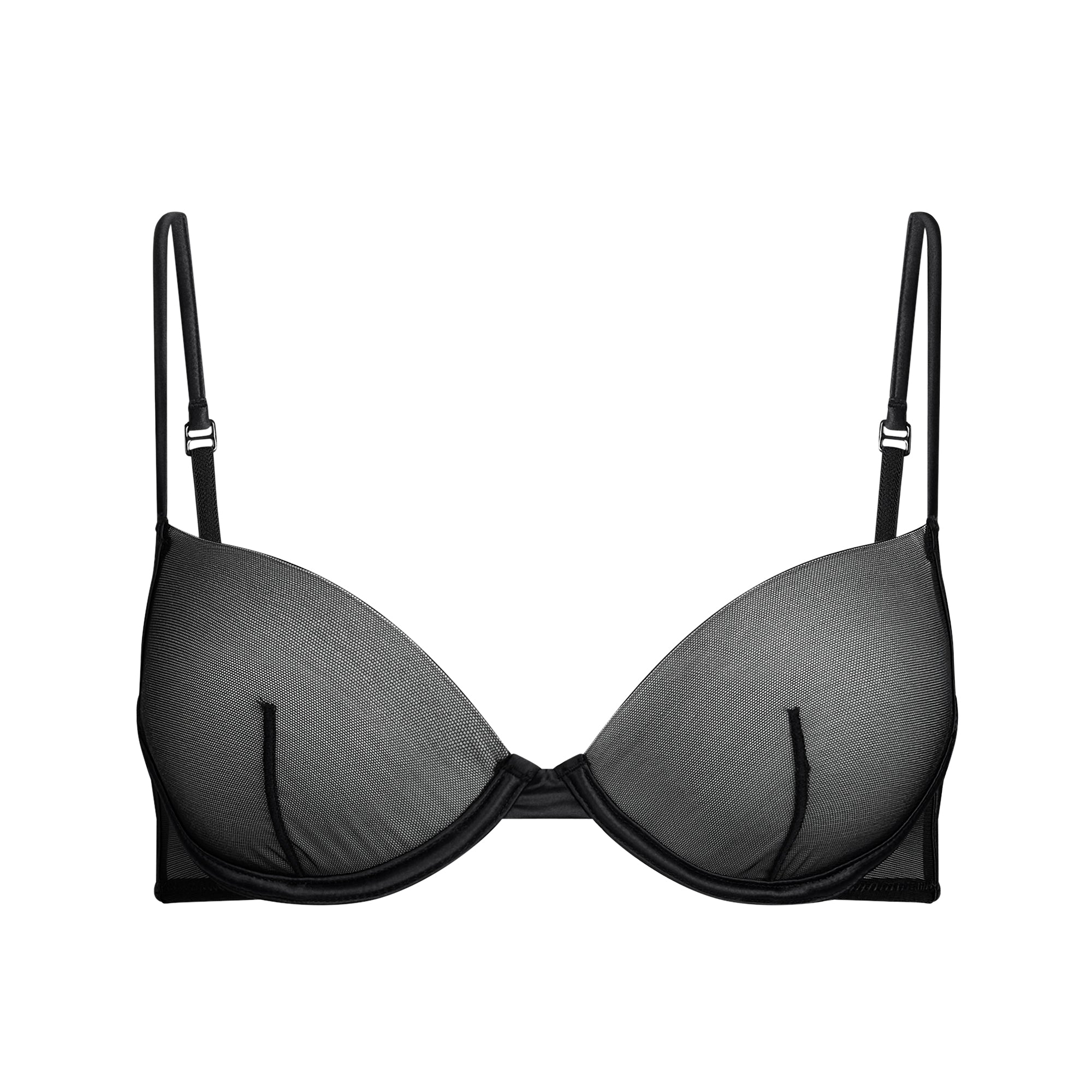 INVISIBLE PLUNGE BRA | OBSIDIAN - Image 5