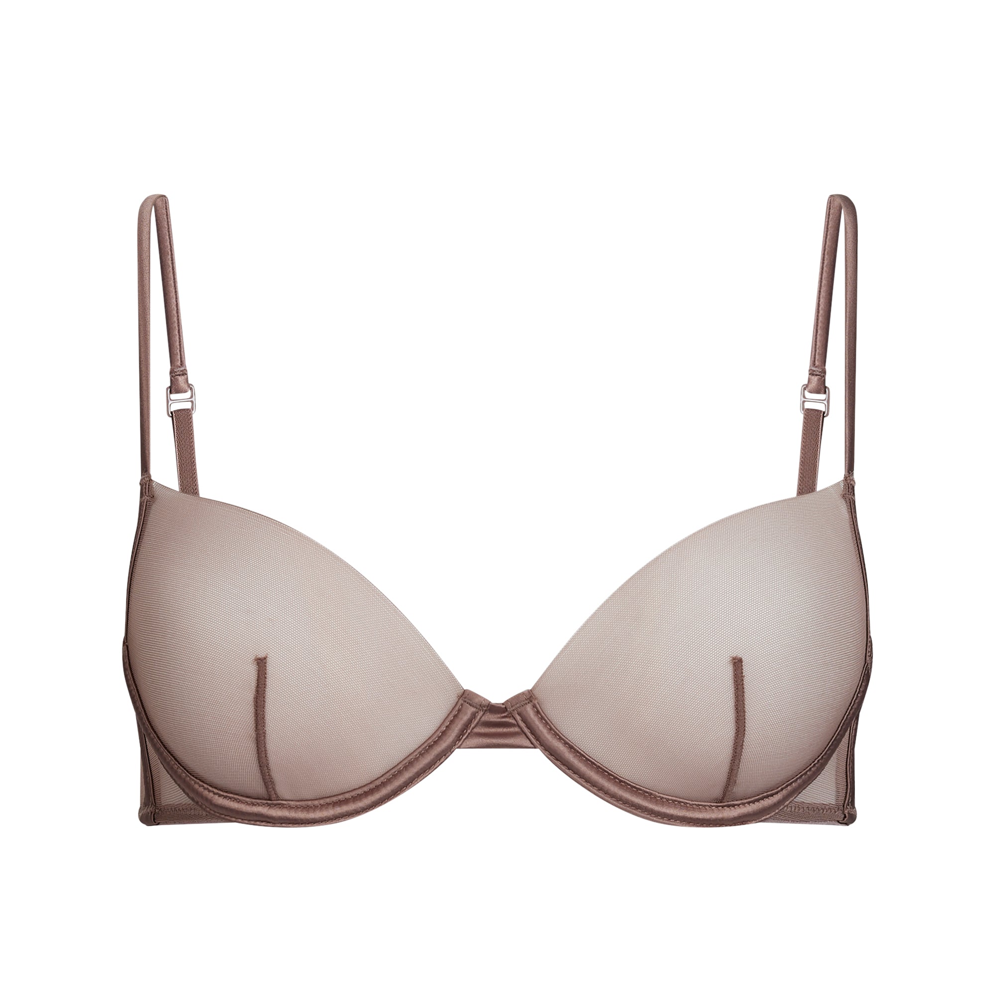 INVISIBLE PLUNGE BRA | UMBER - Image 5