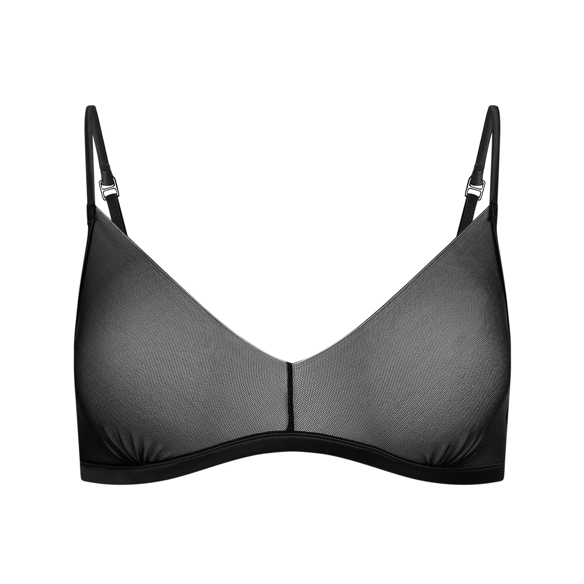 INVISIBLE TRIANGLE BRALETTE | OBSIDIAN - Image 5