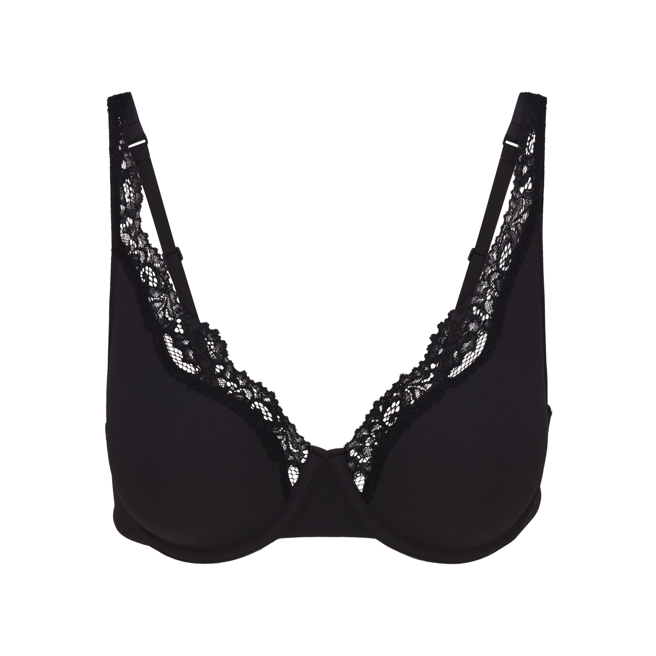 FITS EVERYBODY LACE UNLINED FULL COVERAGE BRA | ONYX - Image 6