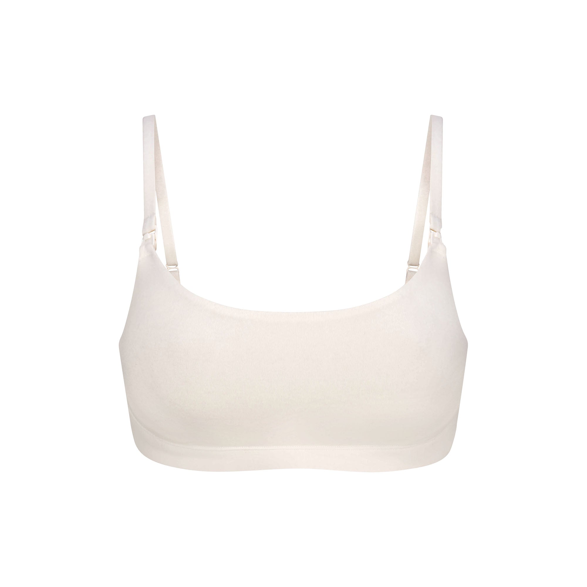 COTTON JERSEY MATERNITY NURSING SCOOP BRALETTE | MARBLE - Image 6