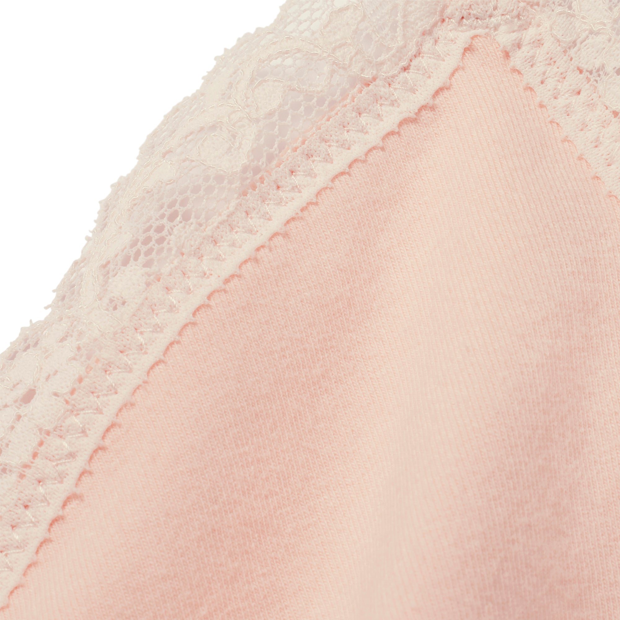 COTTON JERSEY LACE SKIMPY SCOOP BRALETTE | PRIMROSE - Image 4