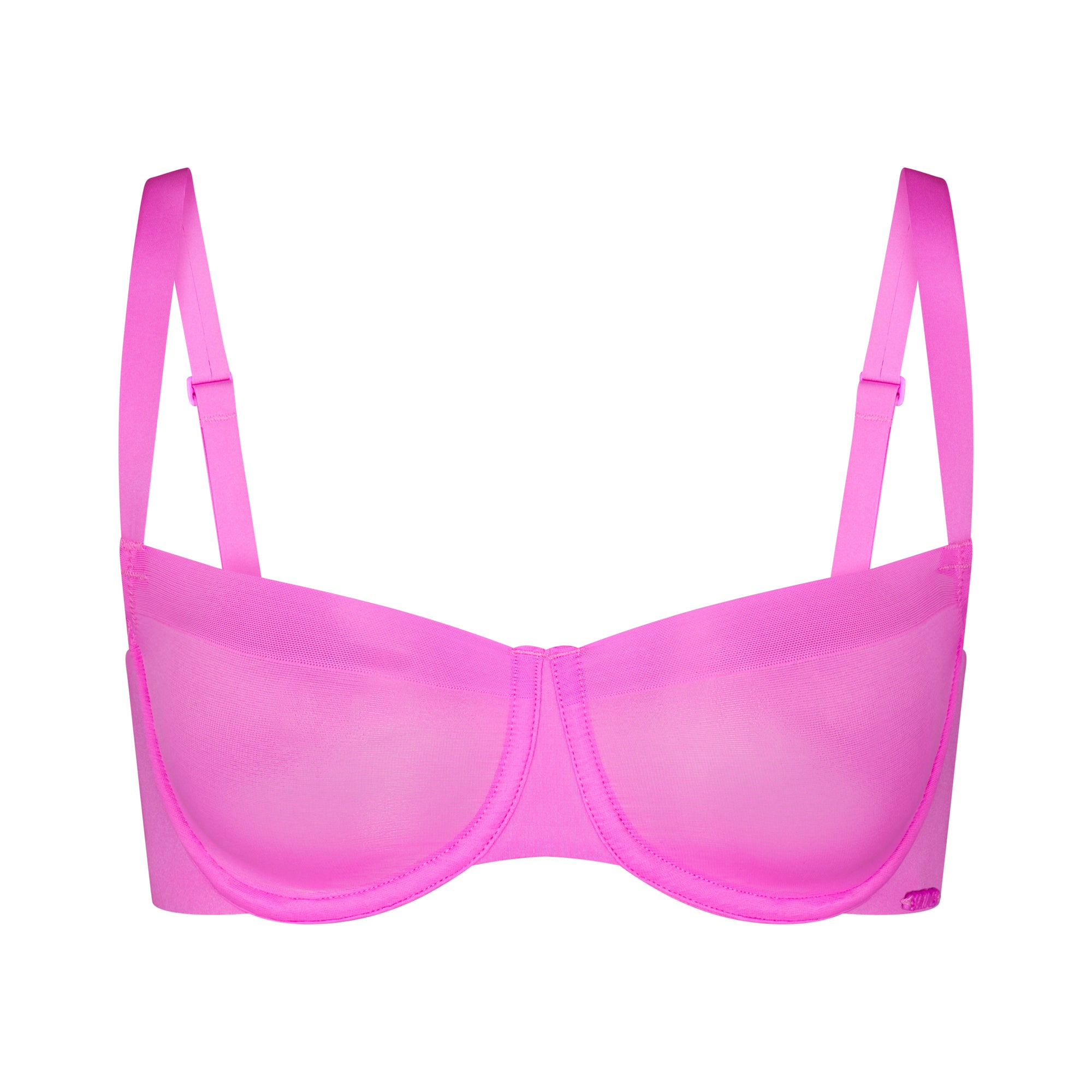 NO SHOW UNLINED BALCONETTE BRA | PINK - Image 5