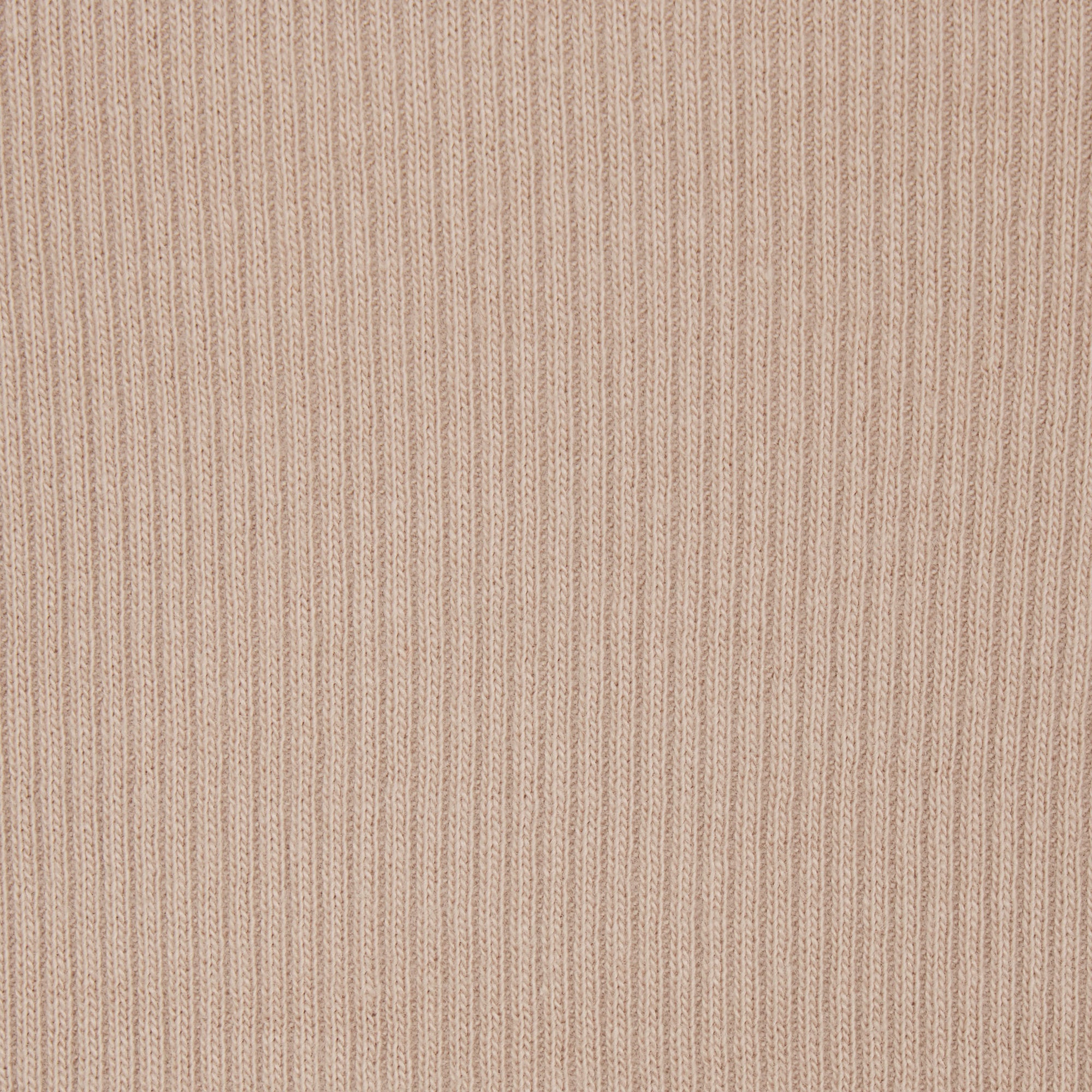 COTTON RIB LONG SLEEVE T-SHIRT | LATTE - Image 4