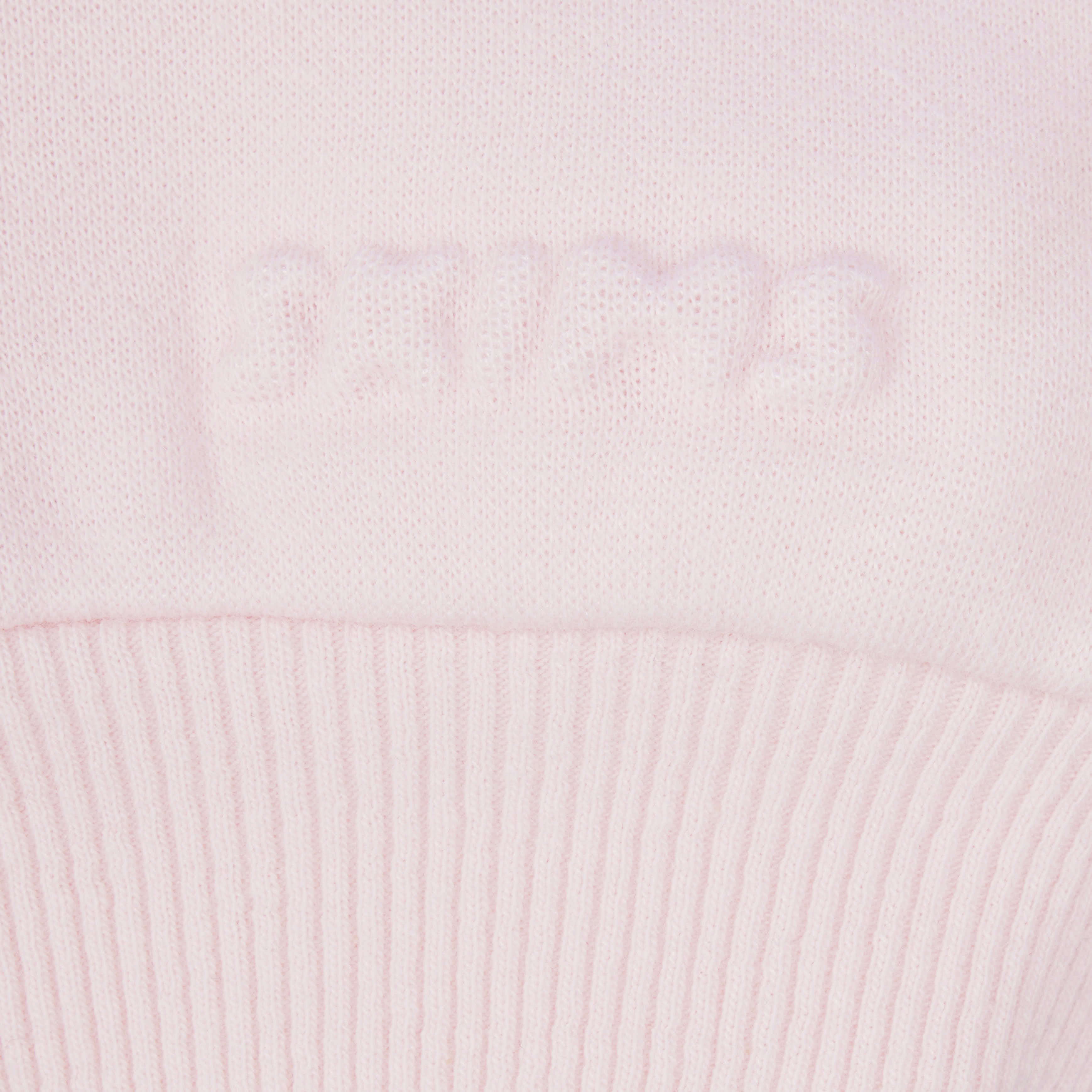 COTTON FLEECE CLASSIC HOODIE | BARELY PINK - Image 5