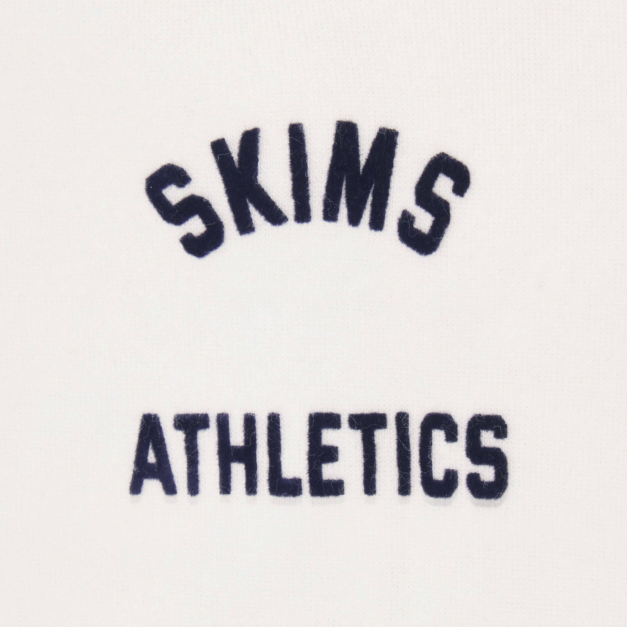 COTTON FLEECE SHRUNKEN HOODIE | MARBLE GRAPHIC - Image 5