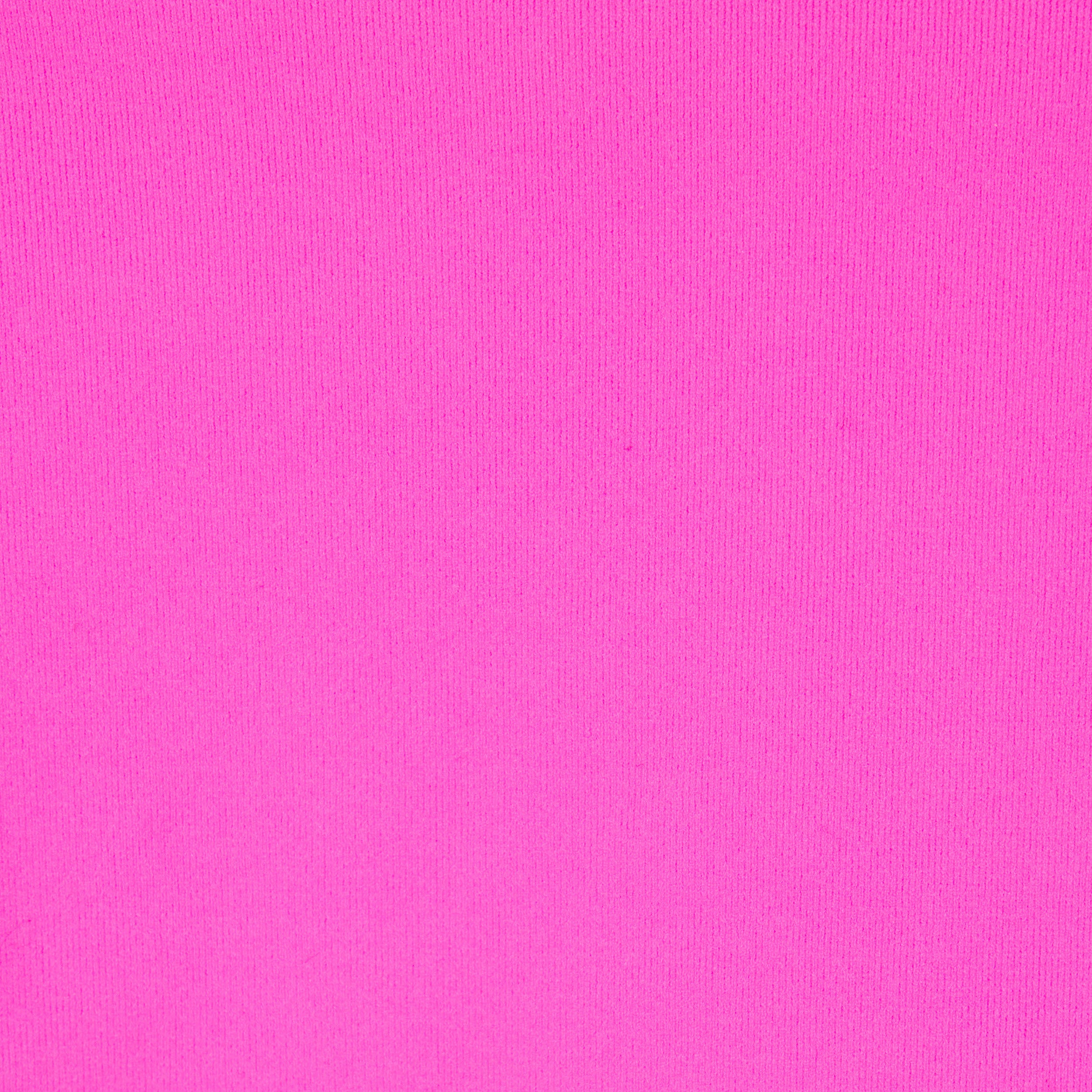 FITS EVERYBODY CUT OUT SUPER CROPPED TOP | NEON PINK - Image 4