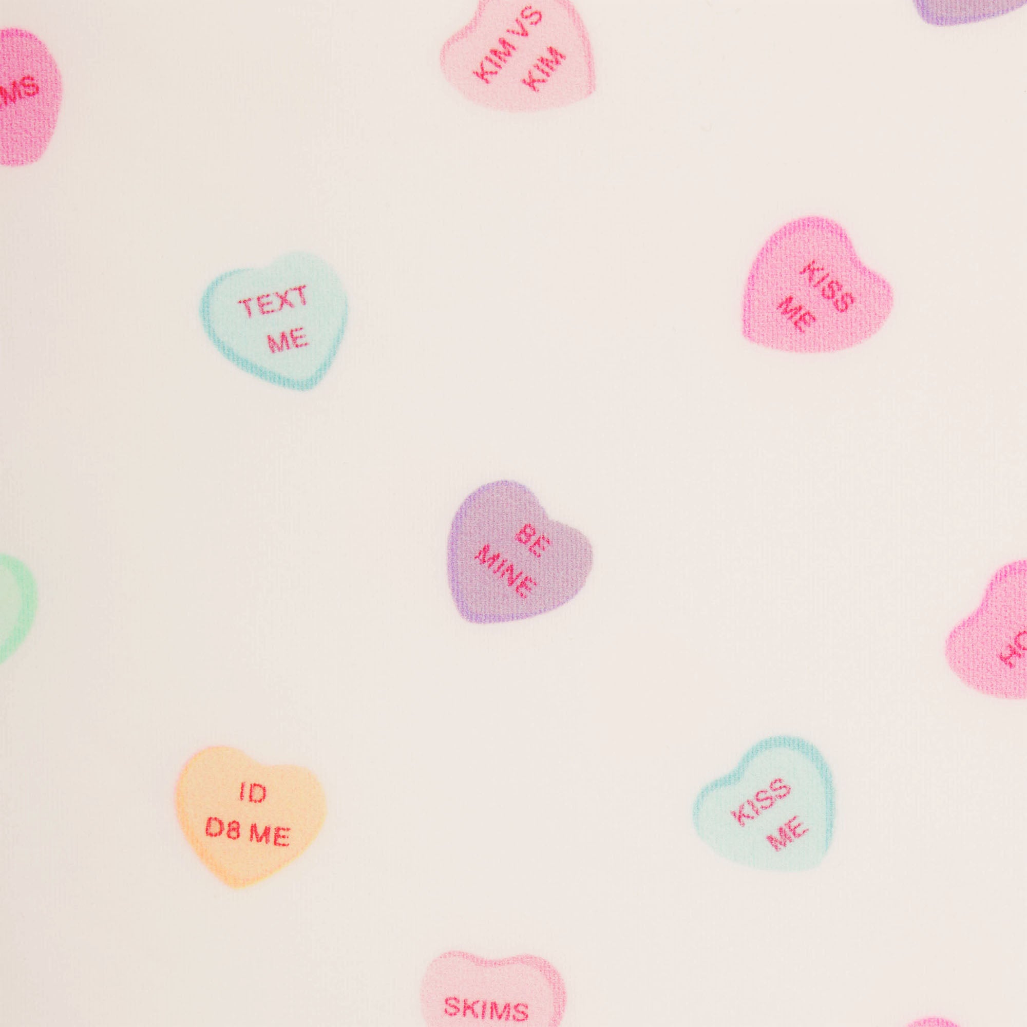 FITS EVERYBODY LACE BOY SHORT | MARBLE CANDY HEART PRINT - Image 4