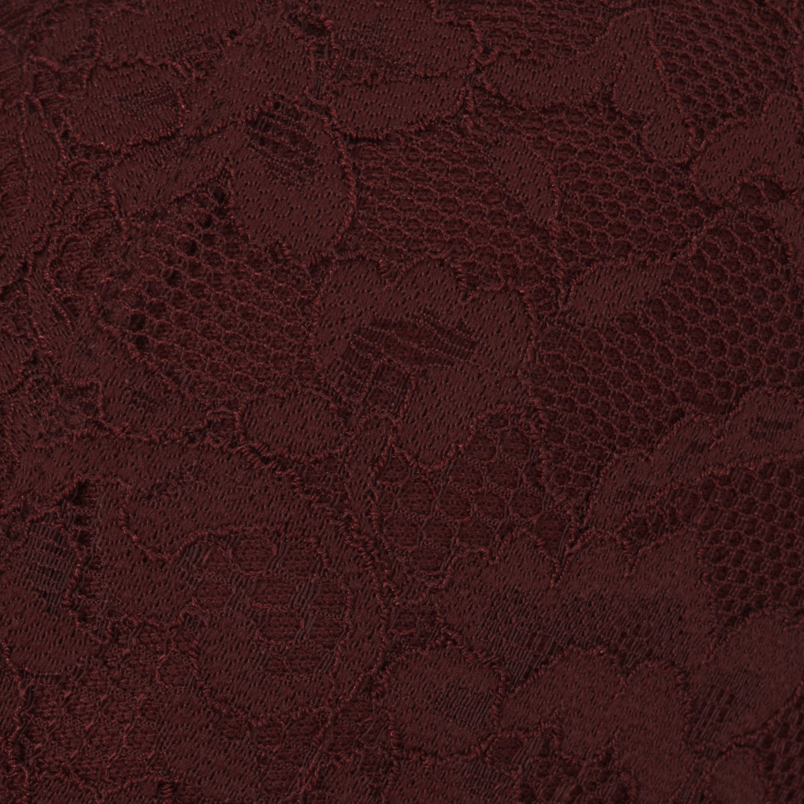 FITS EVERYBODY LACE PUSH-UP BRA | OXBLOOD - Image 3