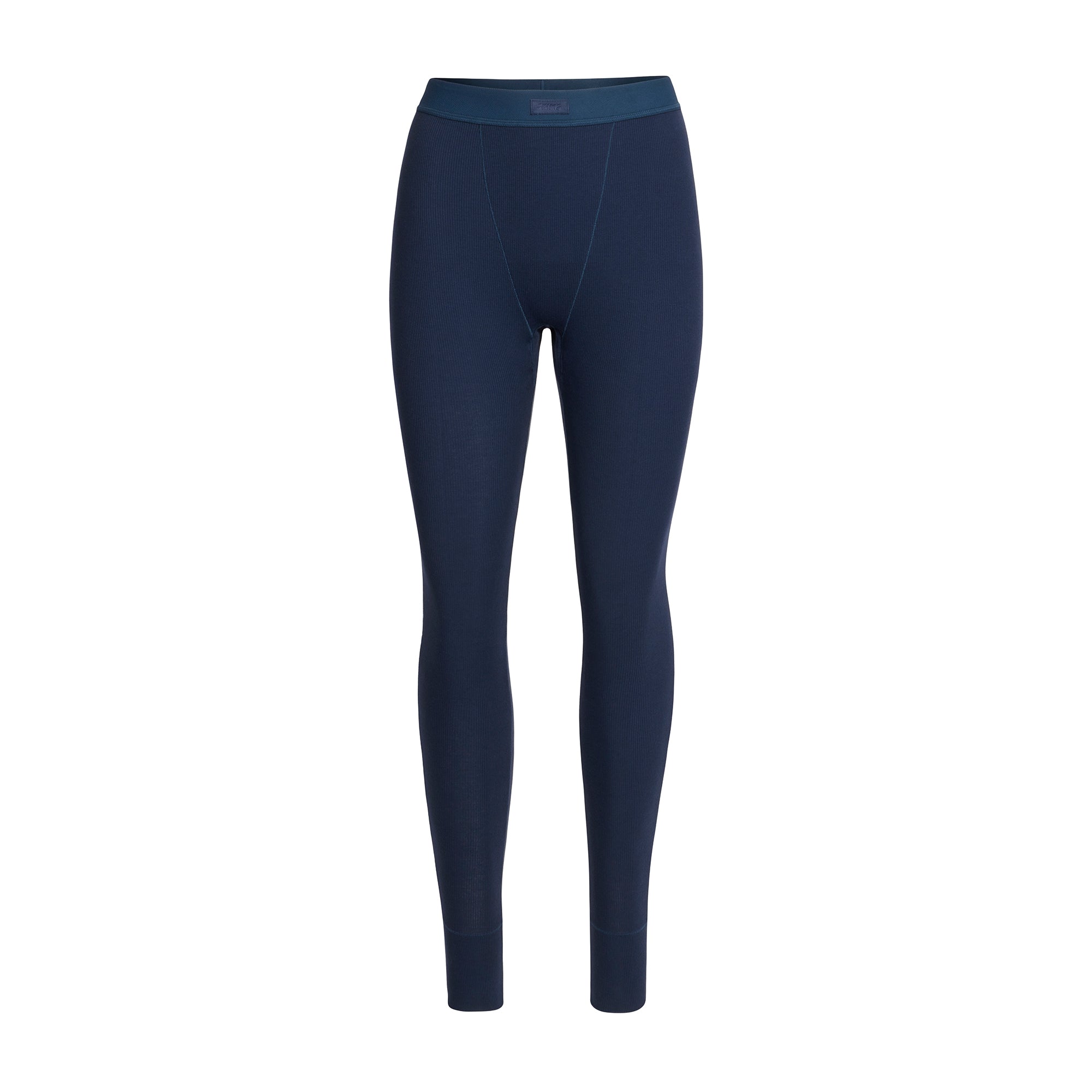 COTTON RIB LEGGING | NAVY - Image 7