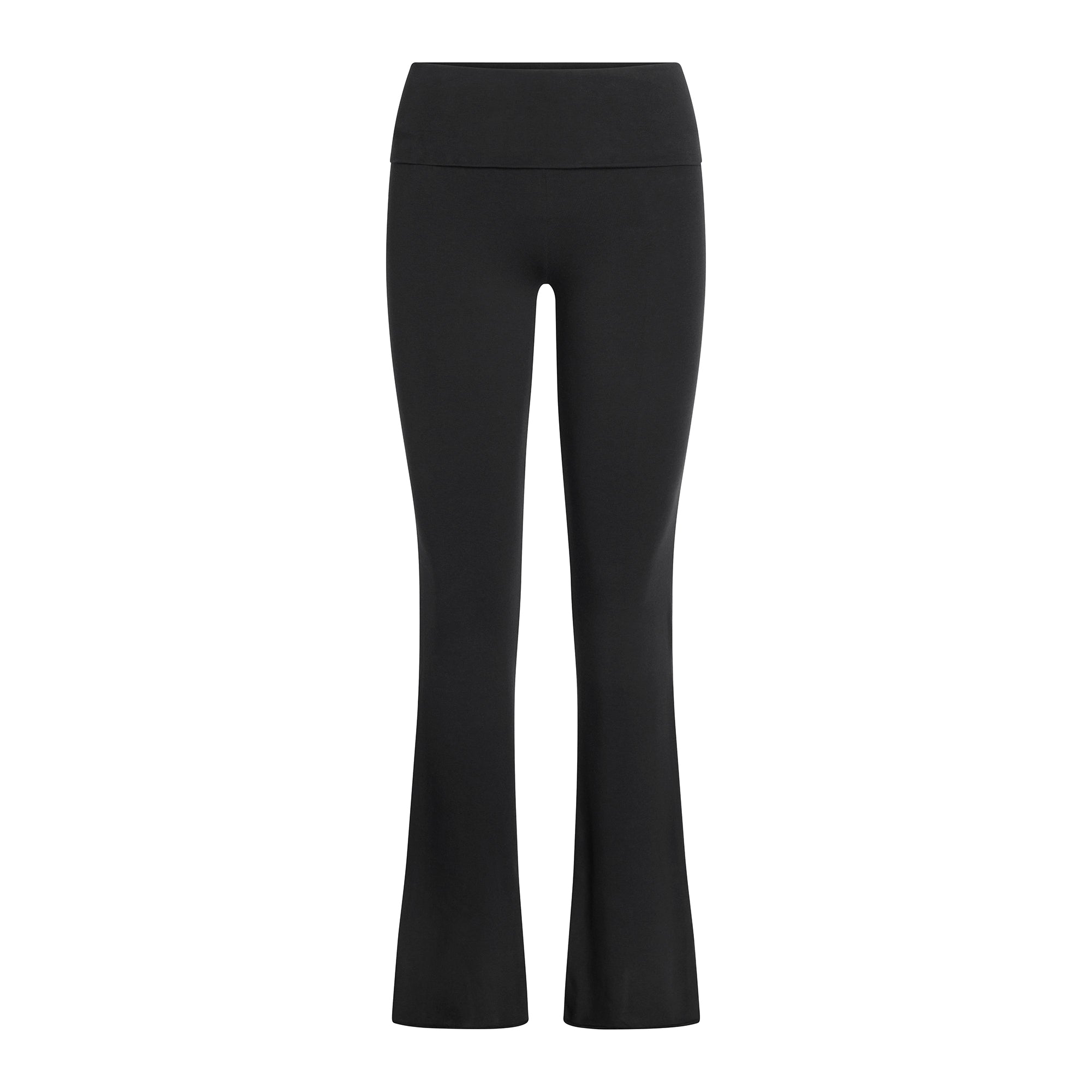 COTTON JERSEY FOLDOVER PANT | SOOT - Image 5