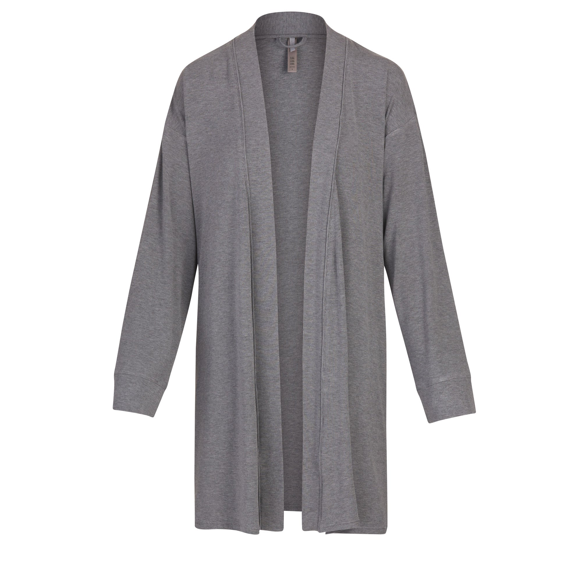 SOFT LOUNGE ROBE | HEATHER GREY - Image 5