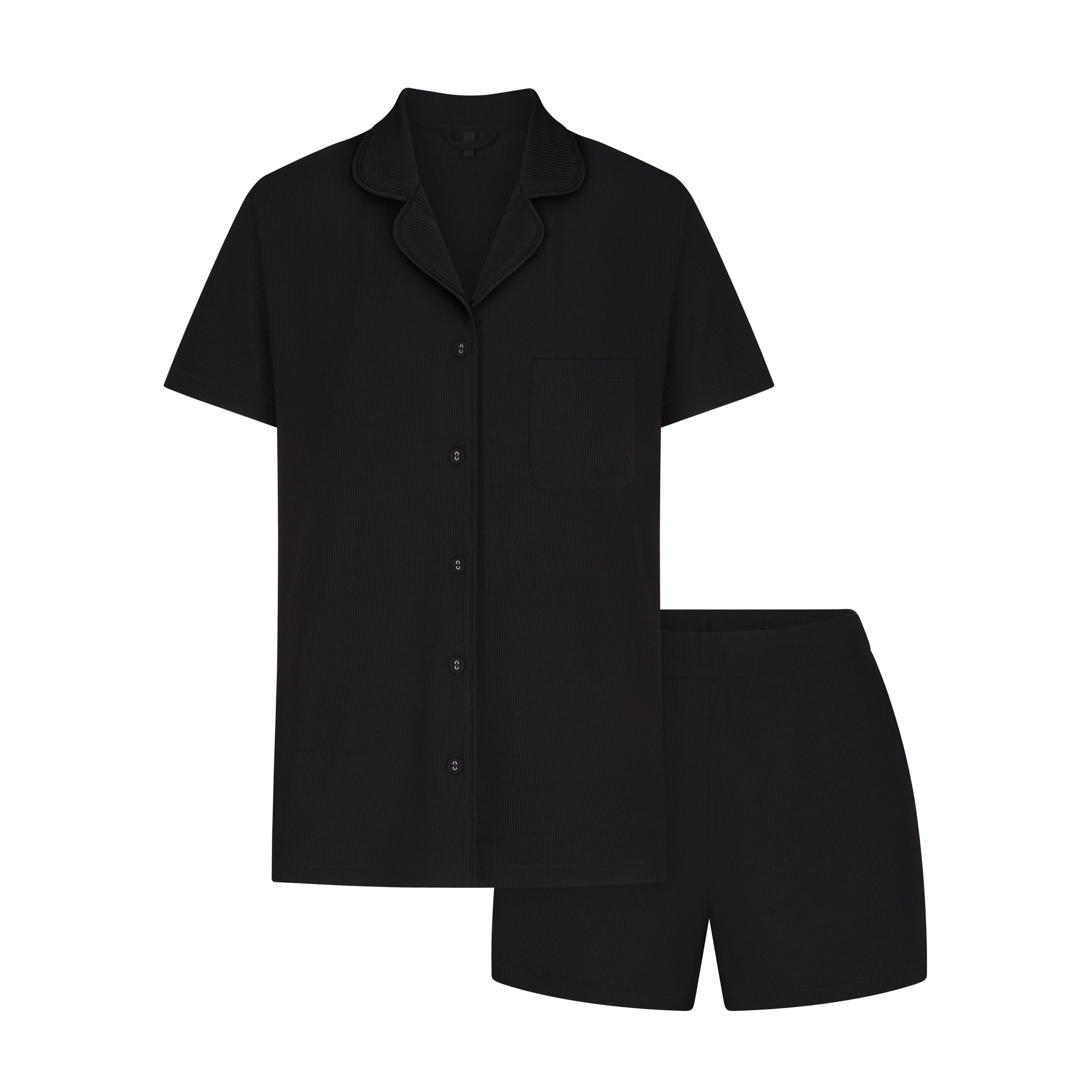 SOFT LOUNGE SHORT SLEEP SET | ONYX - Image 5