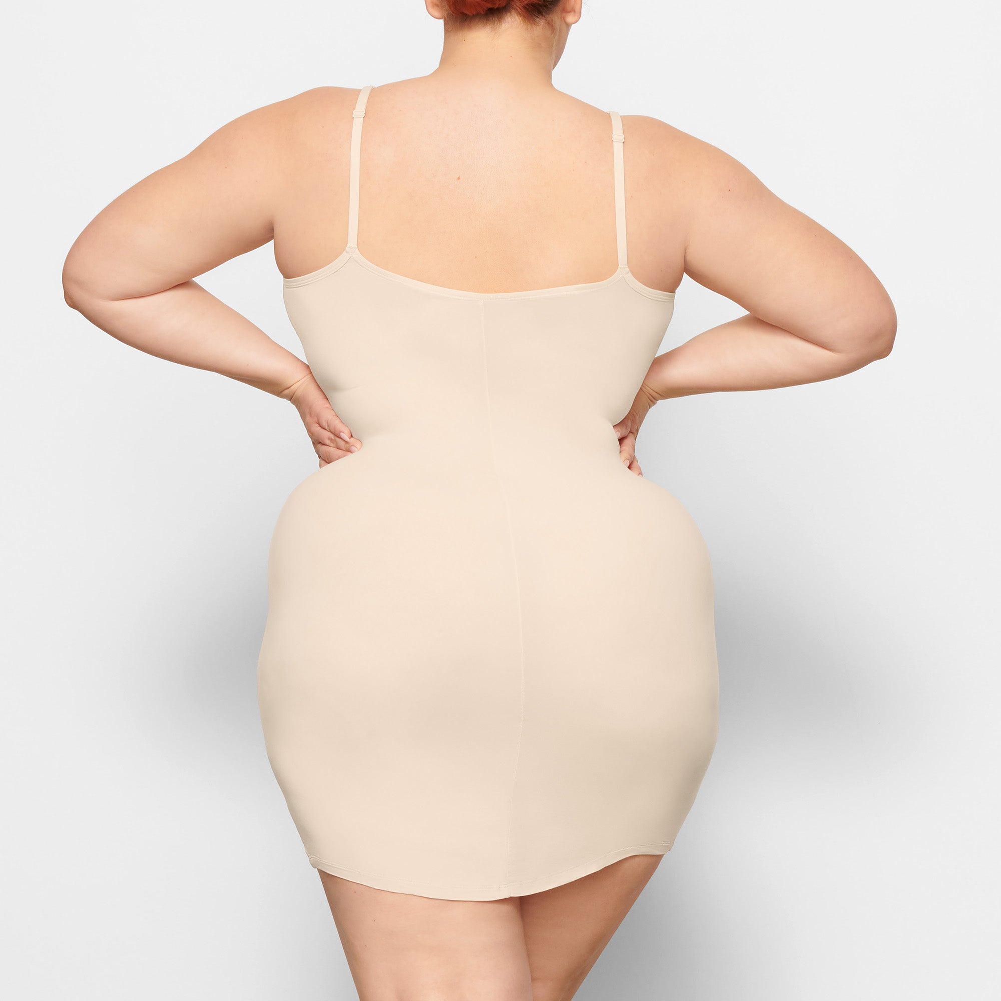 FITS EVERYBODY SLIP DRESS | SAND - Image 3