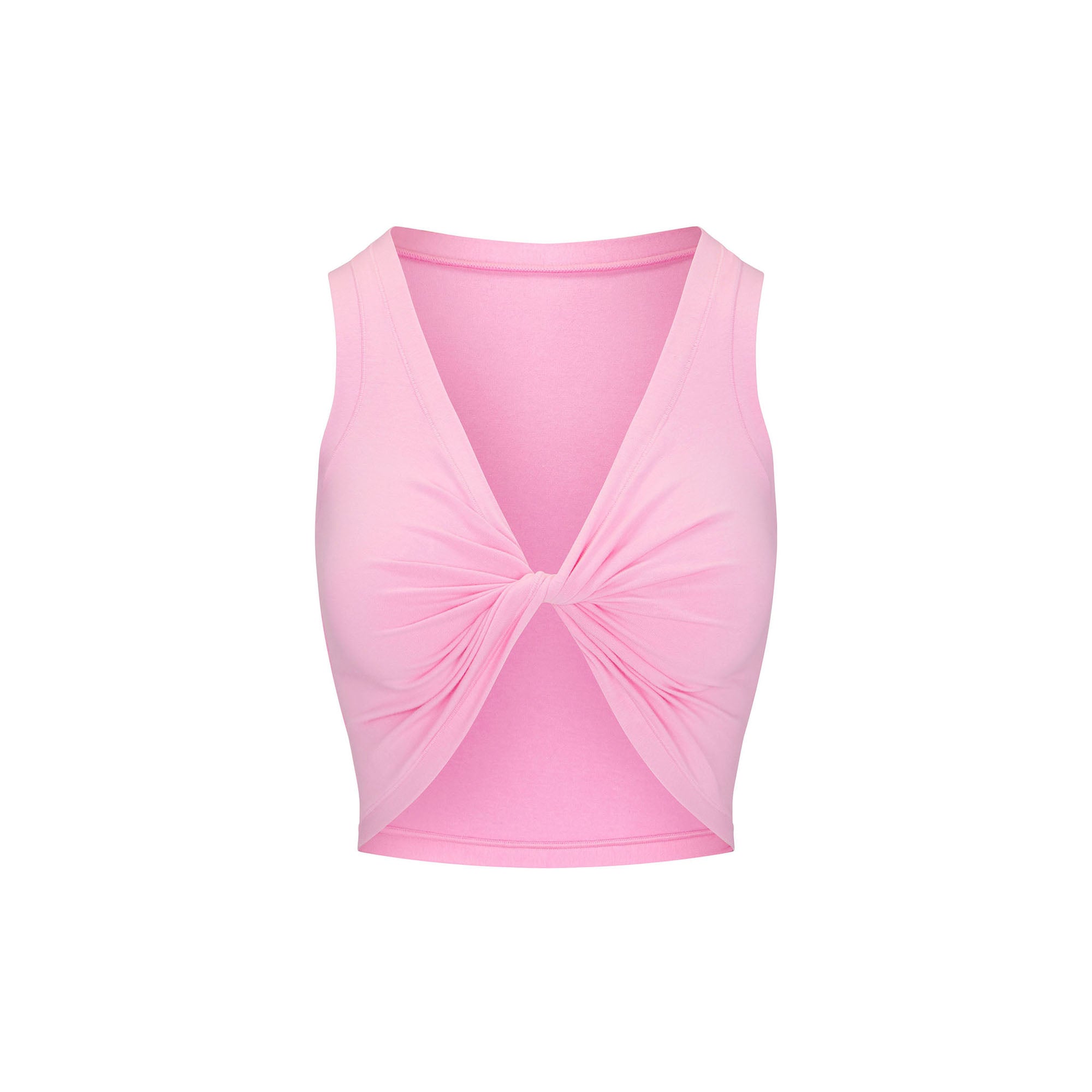 COTTON TWIST CROPPED TANK | COTTON CANDY - Image 6
