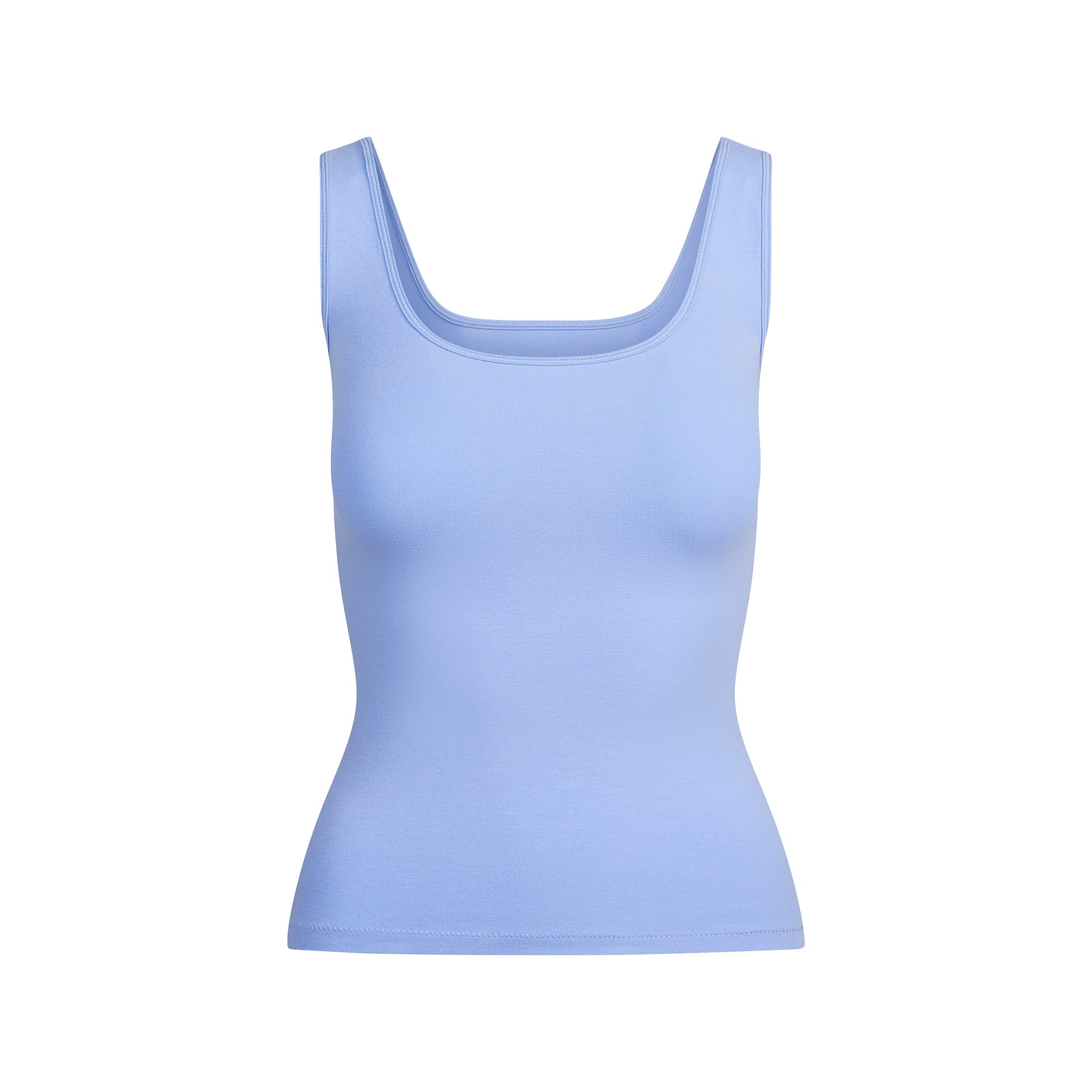 COTTON JERSEY TANK | BLUE VIOLET - Image 5