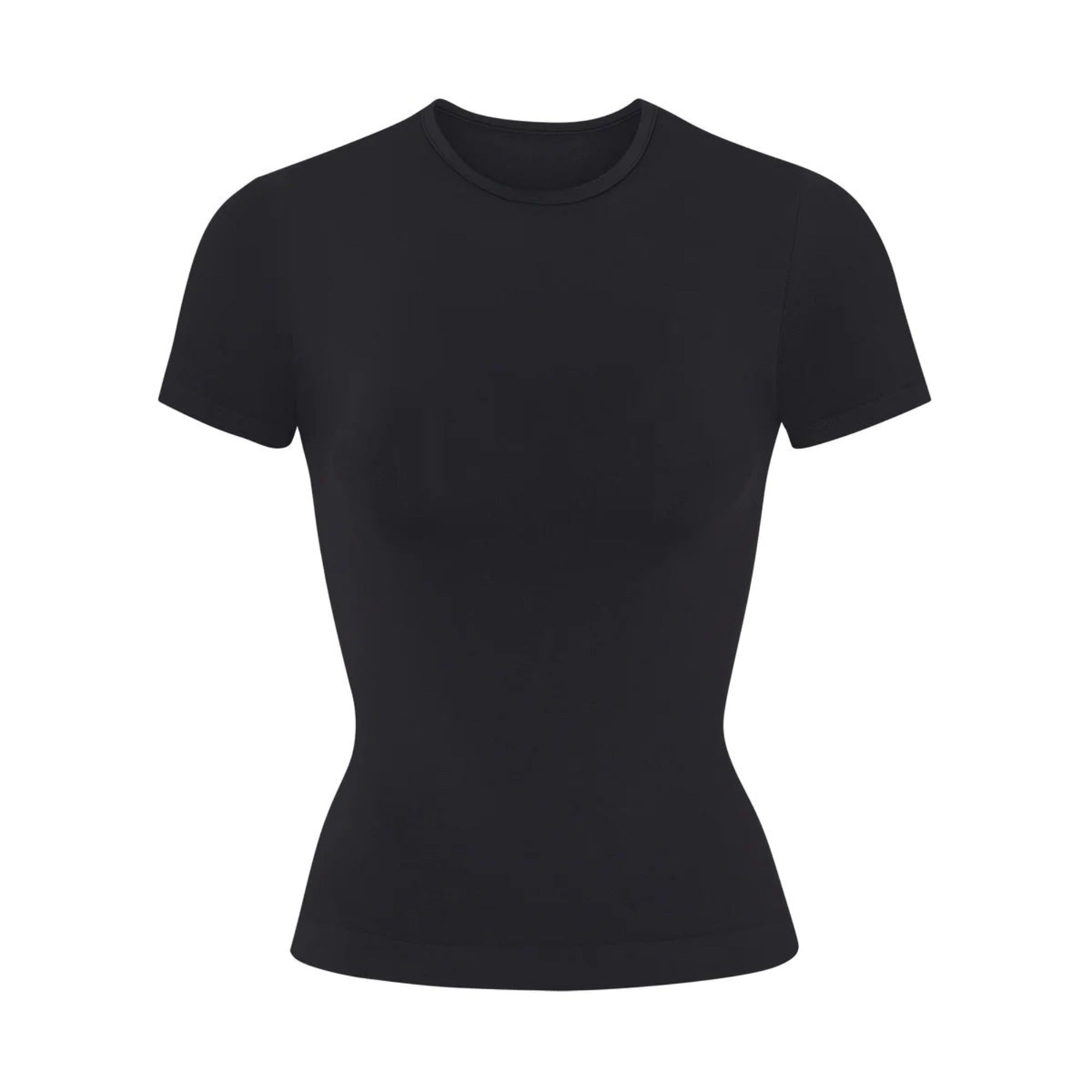 SOFT SMOOTHING SEAMLESS T-SHIRT | ONYX - Image 5